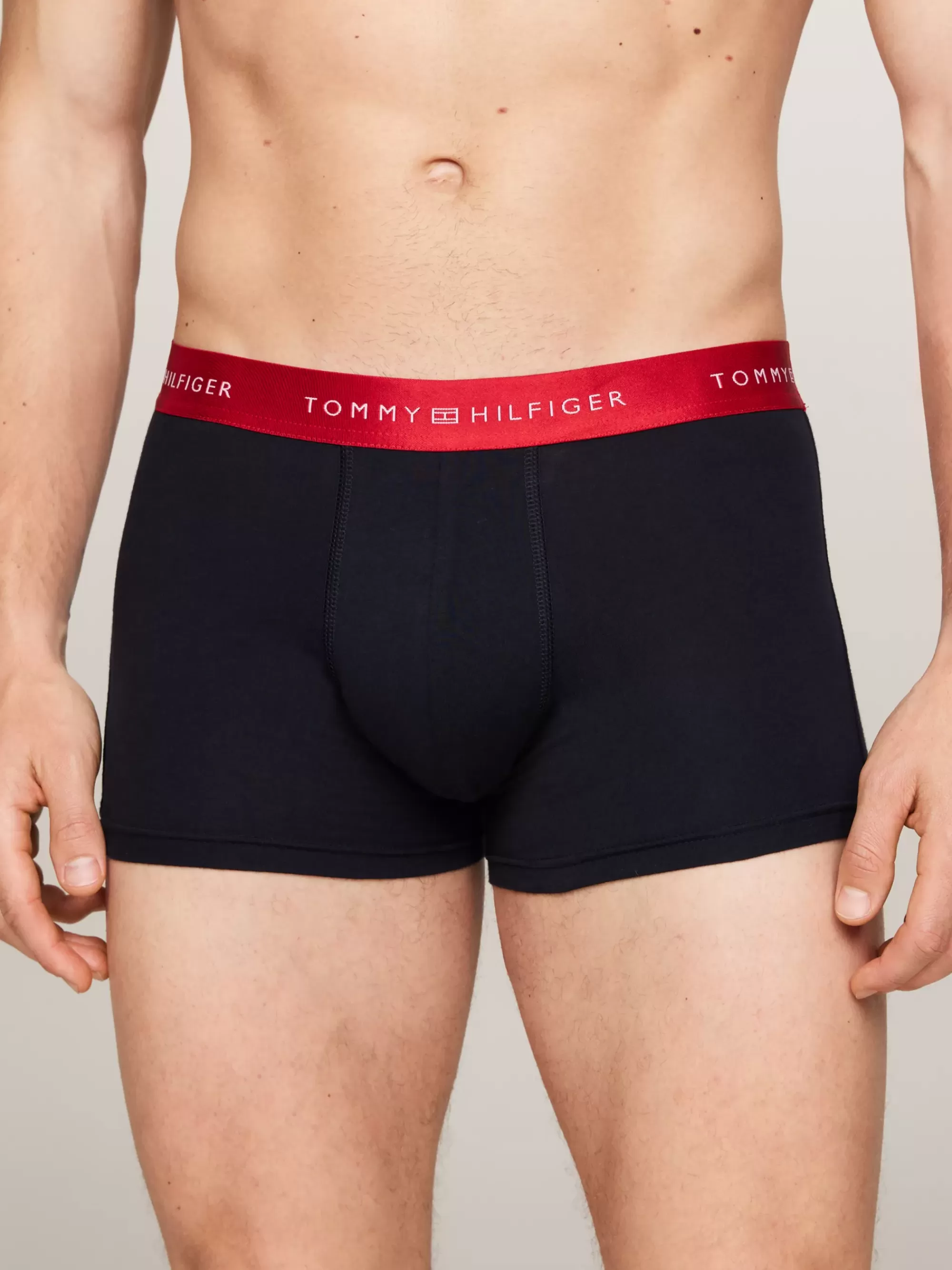 Boxers | Ondergoed*Tommy Hilfiger Cadeauset Van 3 Boxershorts Met Metallic Logo DEEP ROUGE/PRI RED/LAZULI BLUE