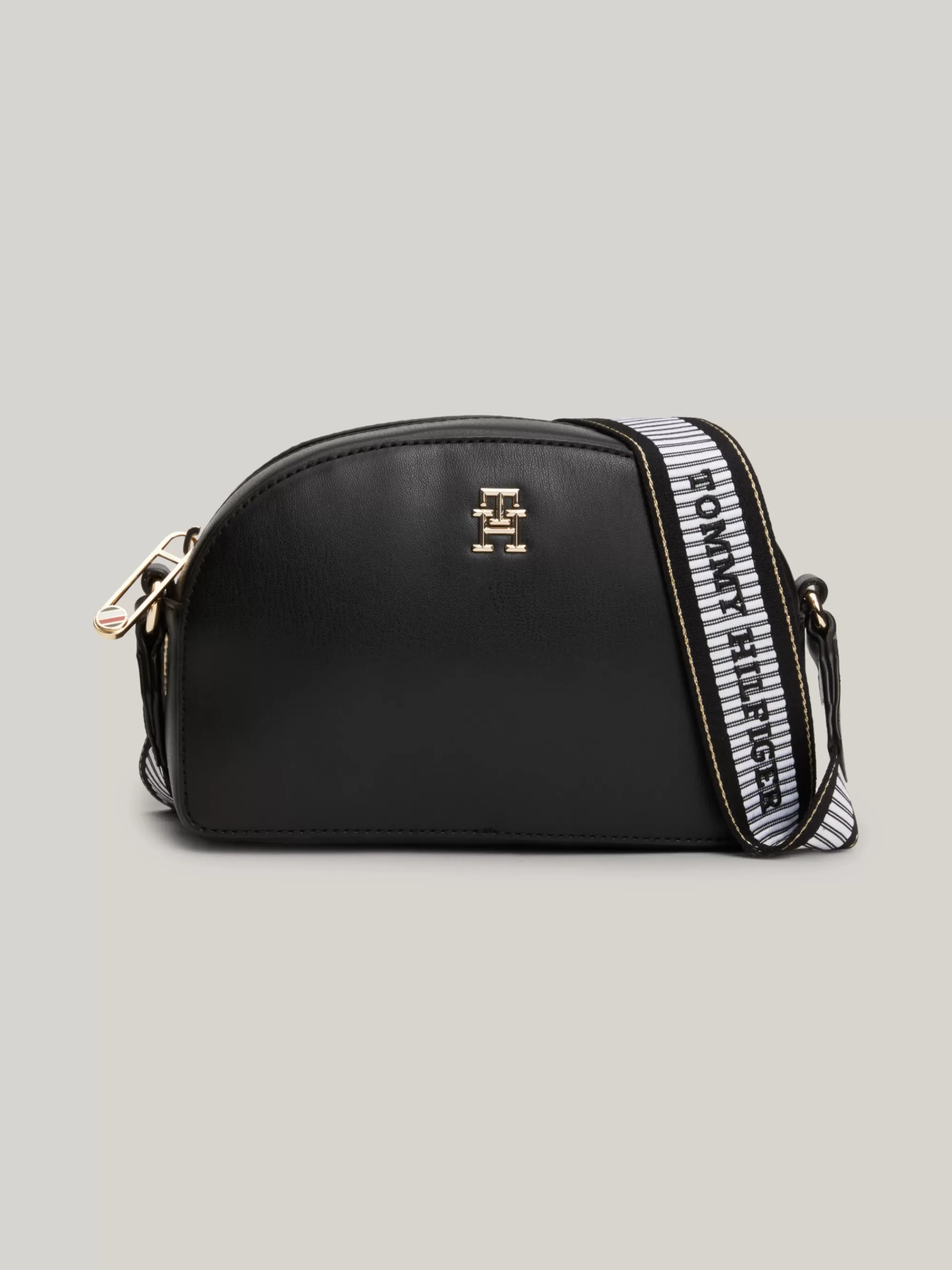Crossbodytassen*Tommy Hilfiger Cameratas Met Logo-crossbodyband BLACK