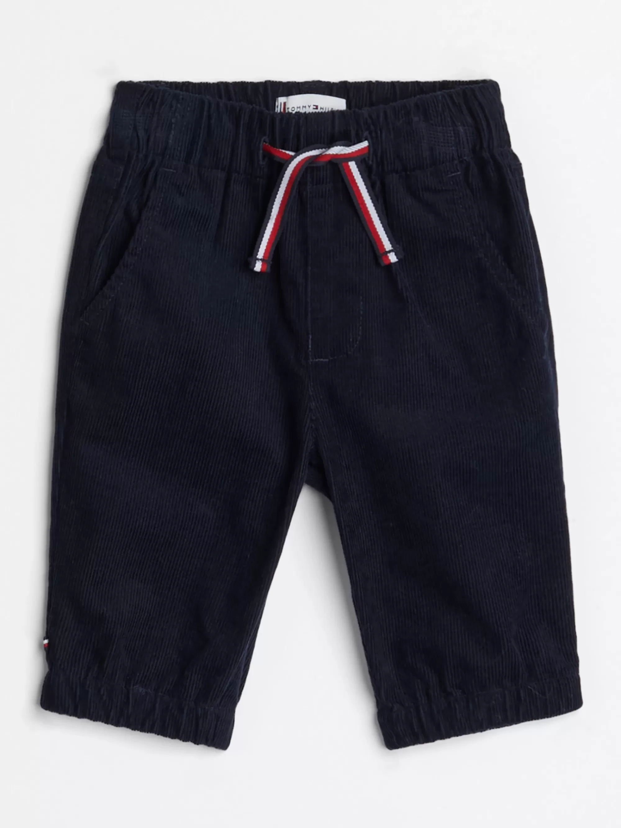 Meisjes | Jongens*Tommy Hilfiger Cargobroek Van Corduroy Met Trekkoord DESERT SKY