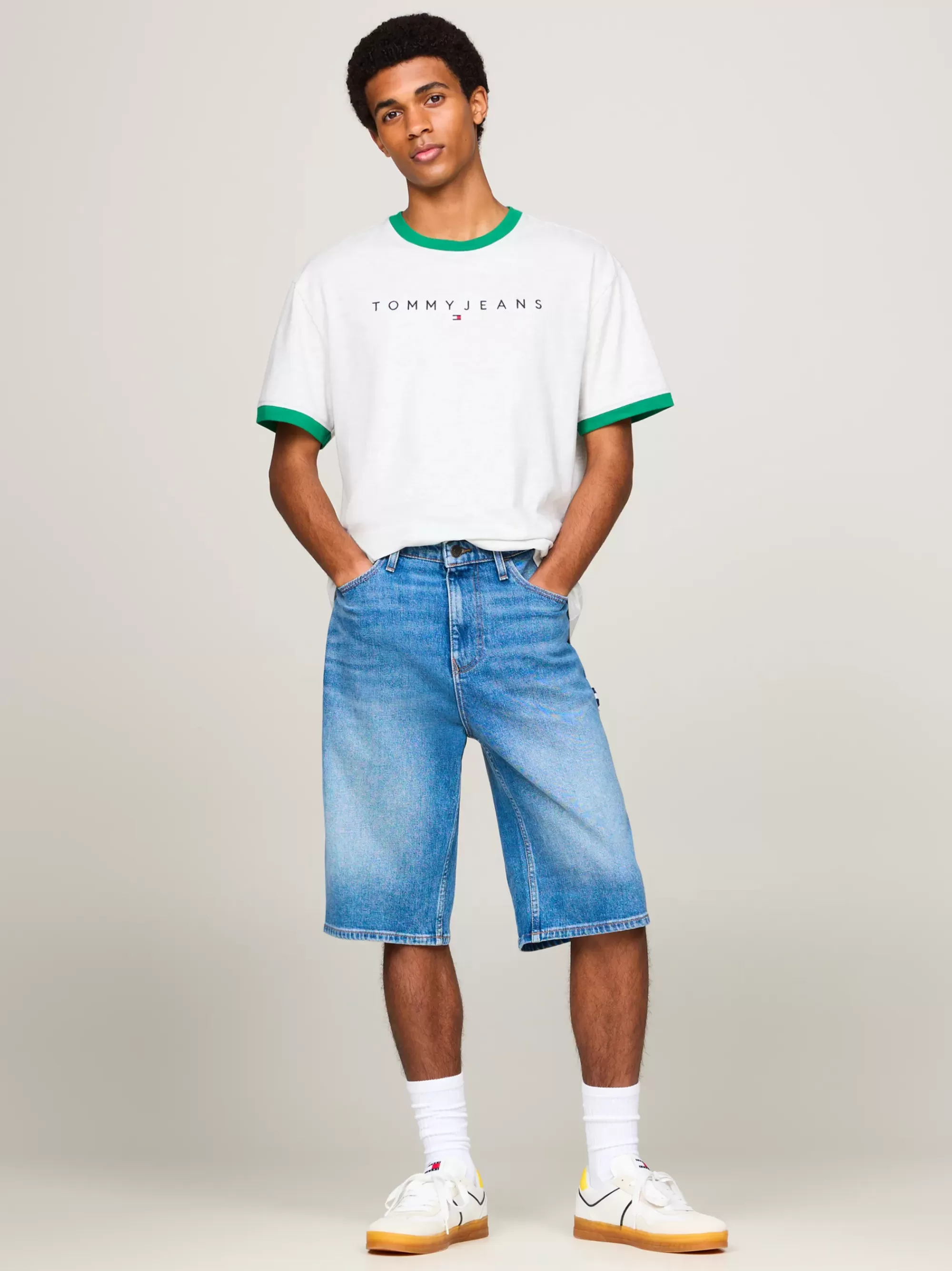 Korte Broeken*Tommy Hilfiger Carpenter Skate-short Van Denim DENIM MEDIUM