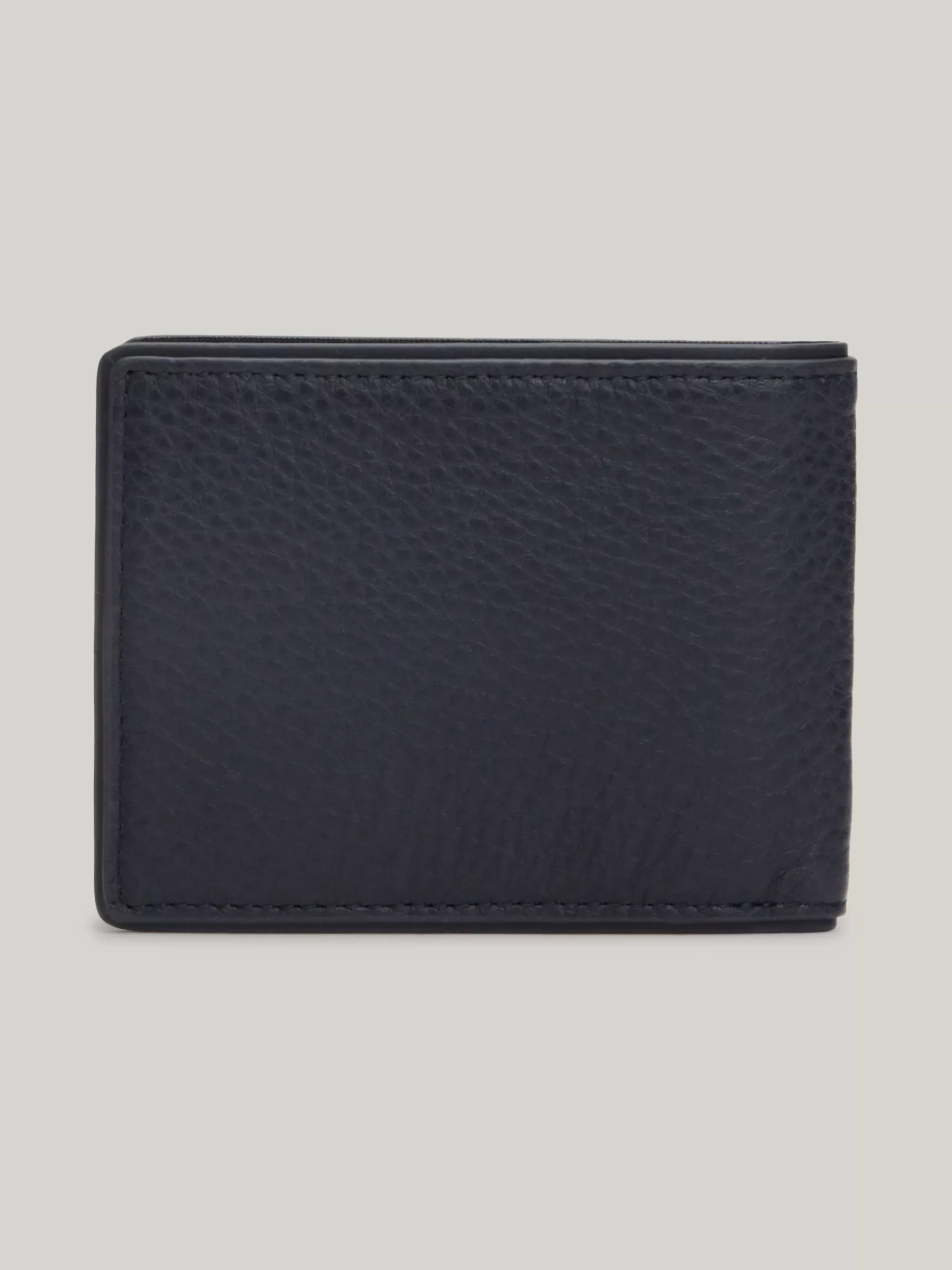 Portemonnees & Sleutelhangers*Tommy Hilfiger Casual Kleine Creditcardhouder Van Leer SPACE BLUE
