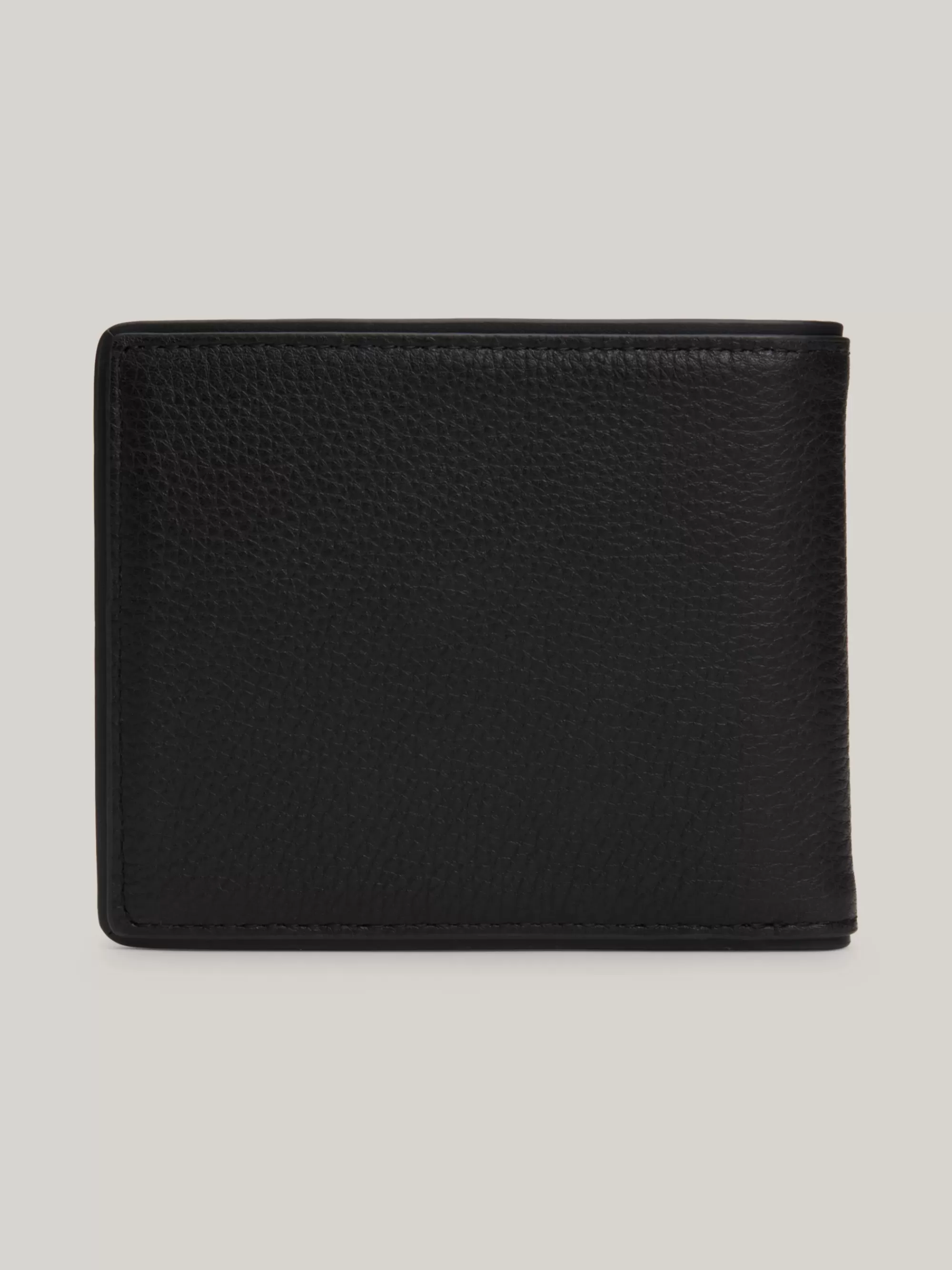 Portemonnees & Sleutelhangers*Tommy Hilfiger Casual Leren Bifold Portemonnee BLACK