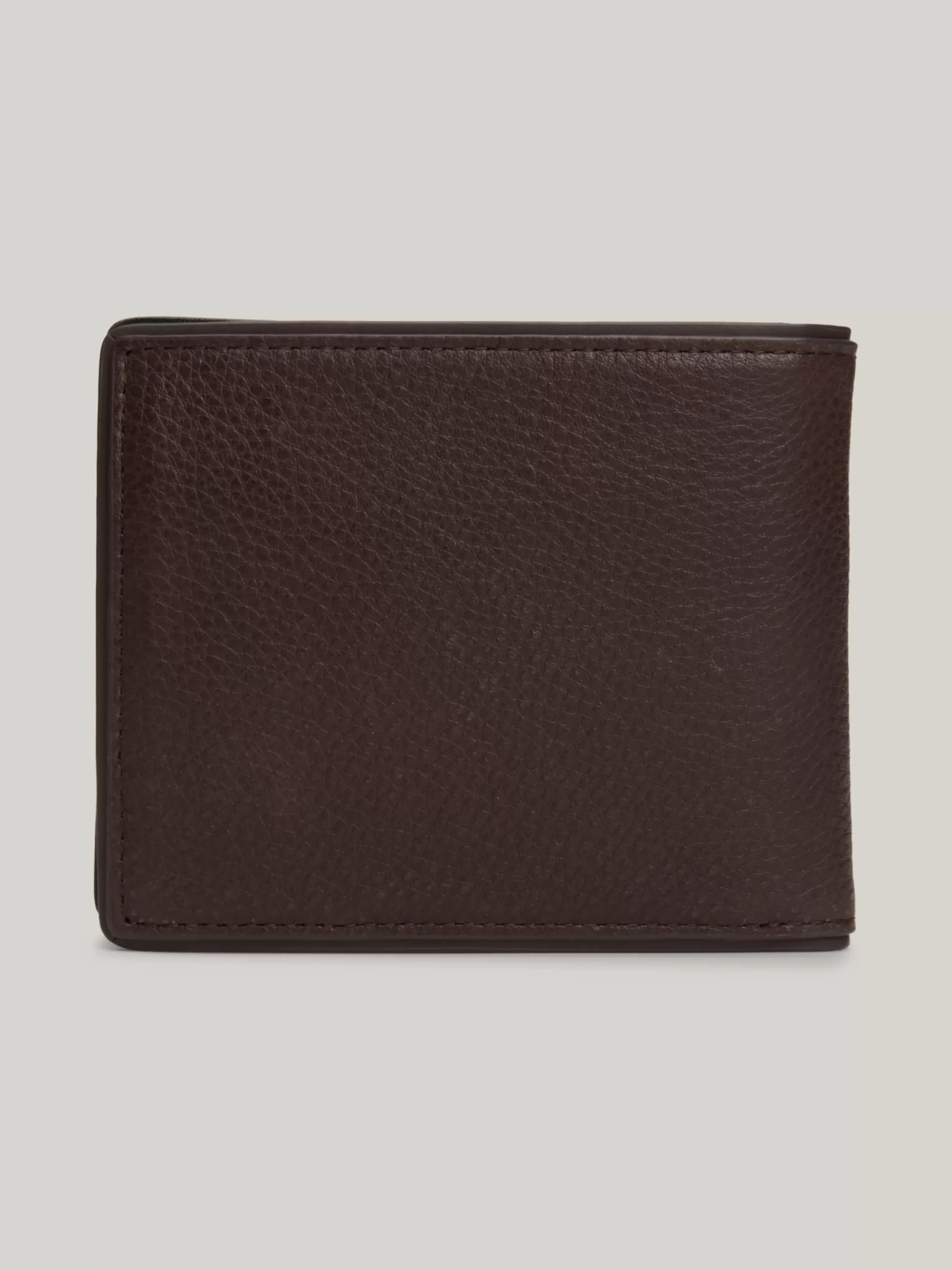 Portemonnees & Sleutelhangers*Tommy Hilfiger Casual Leren Bifold Portemonnee COFFEE BEAN