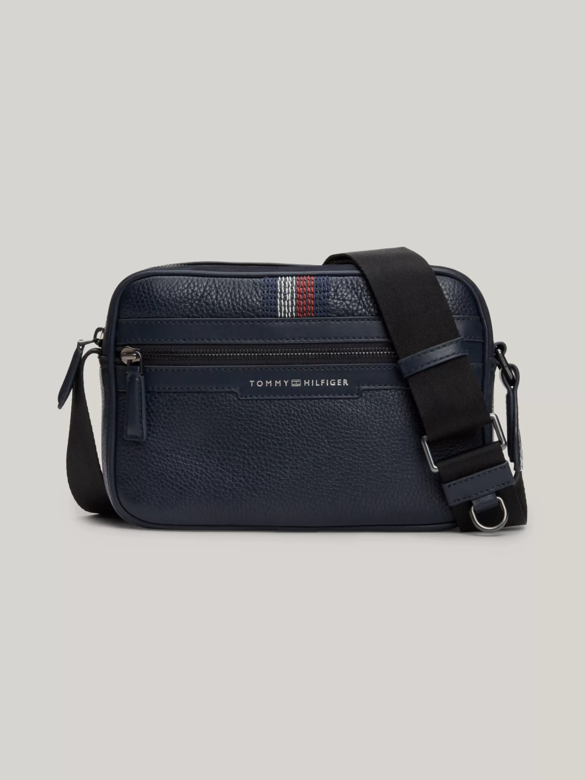 Crossbodytassen*Tommy Hilfiger Casual Leren Cameratas SPACE BLUE