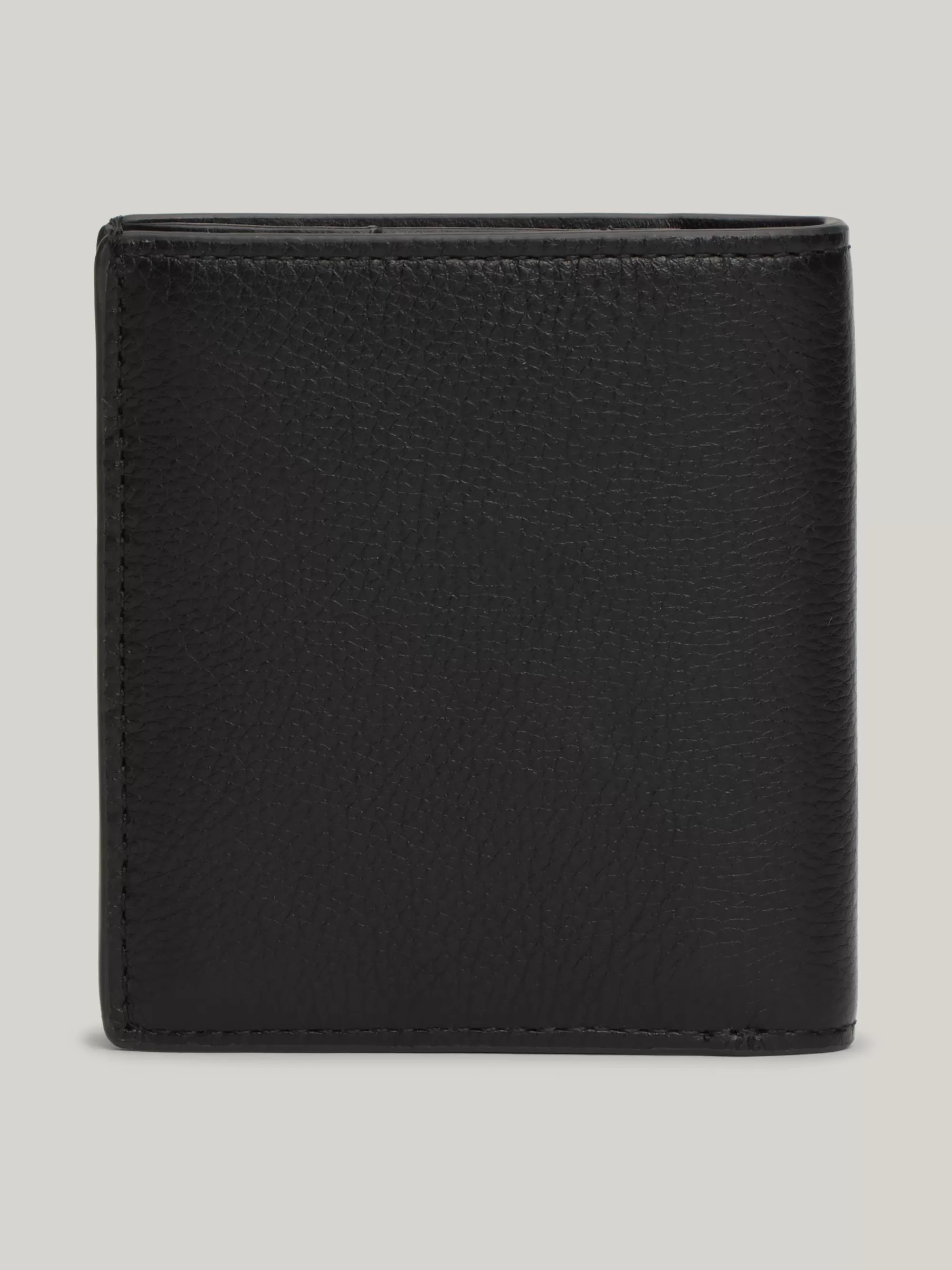 Portemonnees & Sleutelhangers*Tommy Hilfiger Casual Leren Trifold Portemonnee BLACK