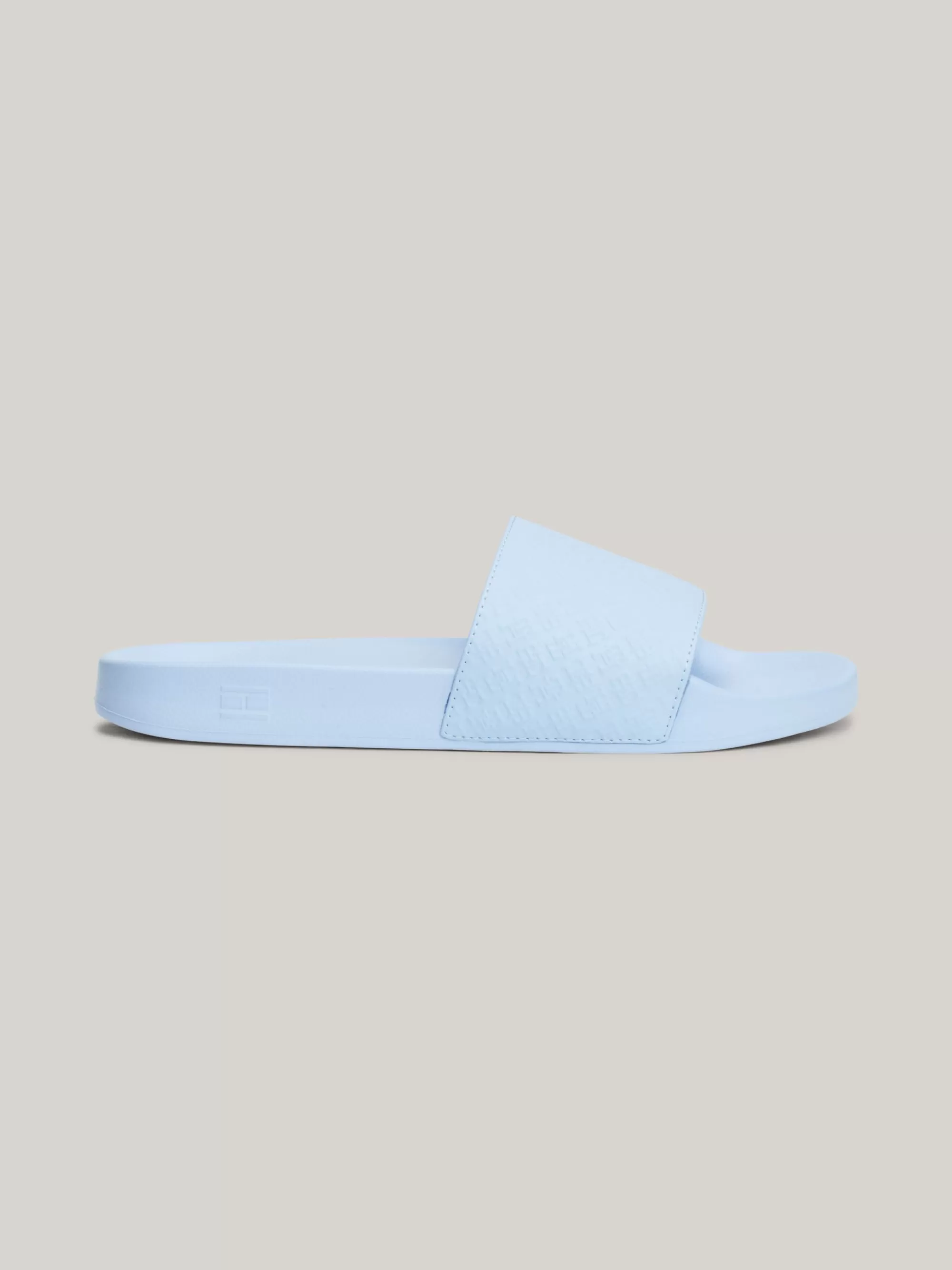 Sandalen*Tommy Hilfiger Casual-chique Badslipper Met TH-monogram VESSEL BLUE