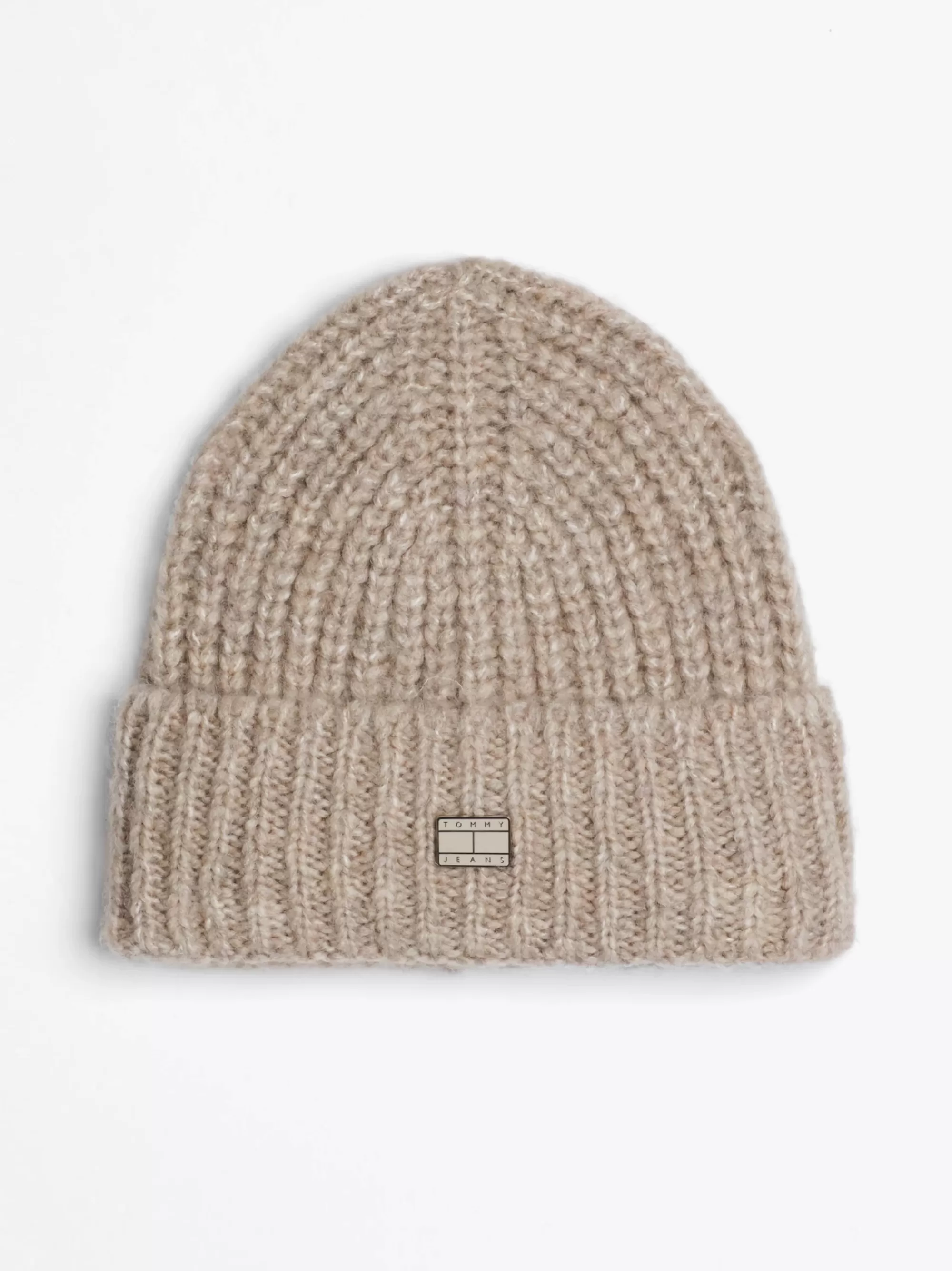 Mutsen | Mutsen & Sjaals*Tommy Hilfiger City Chunky Gebreide Beanie Met Wol DRIFTY DUNES