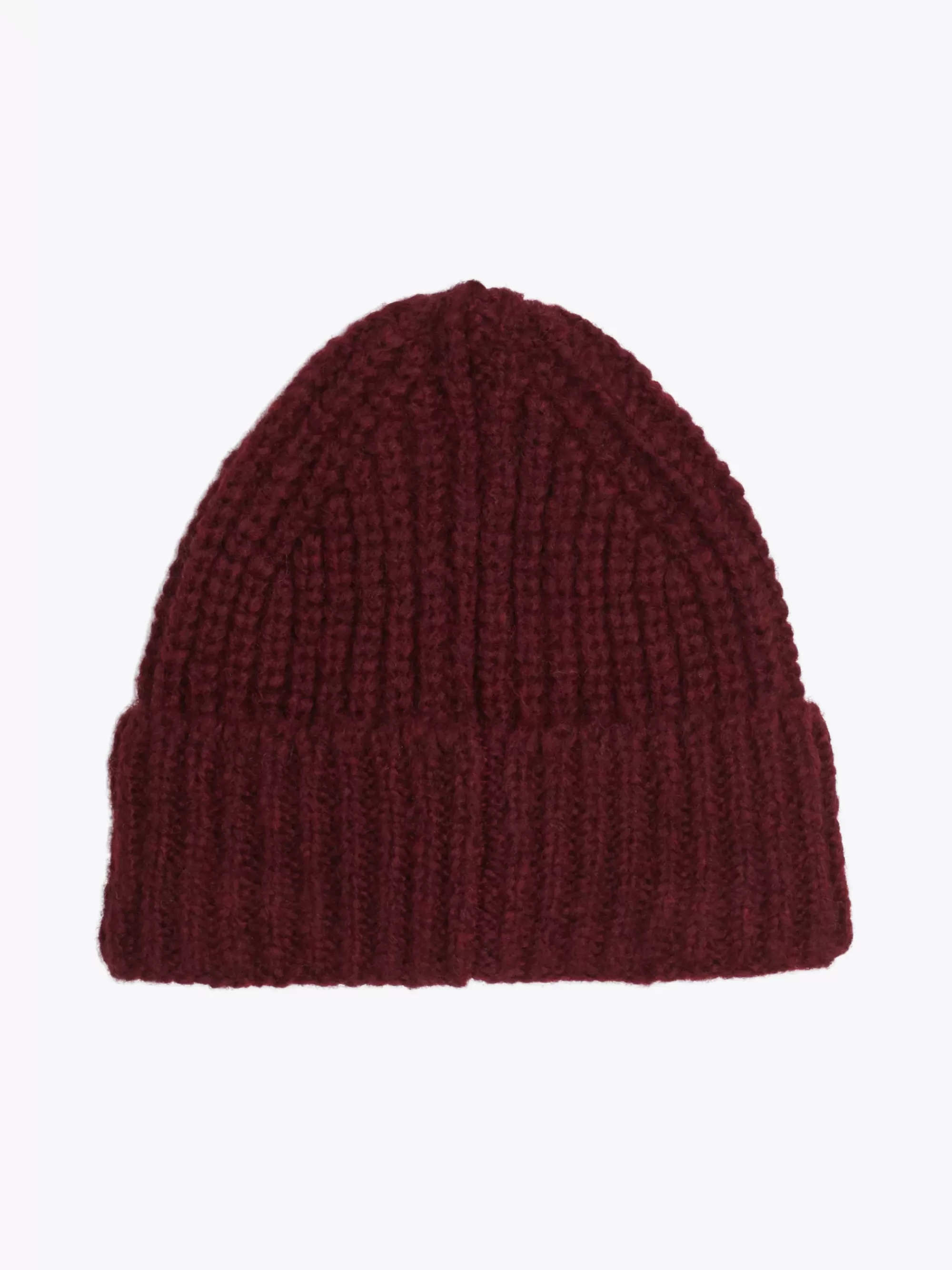 Mutsen | Mutsen & Sjaals*Tommy Hilfiger City Chunky Gebreide Beanie Met Wol DEEP ROUGE
