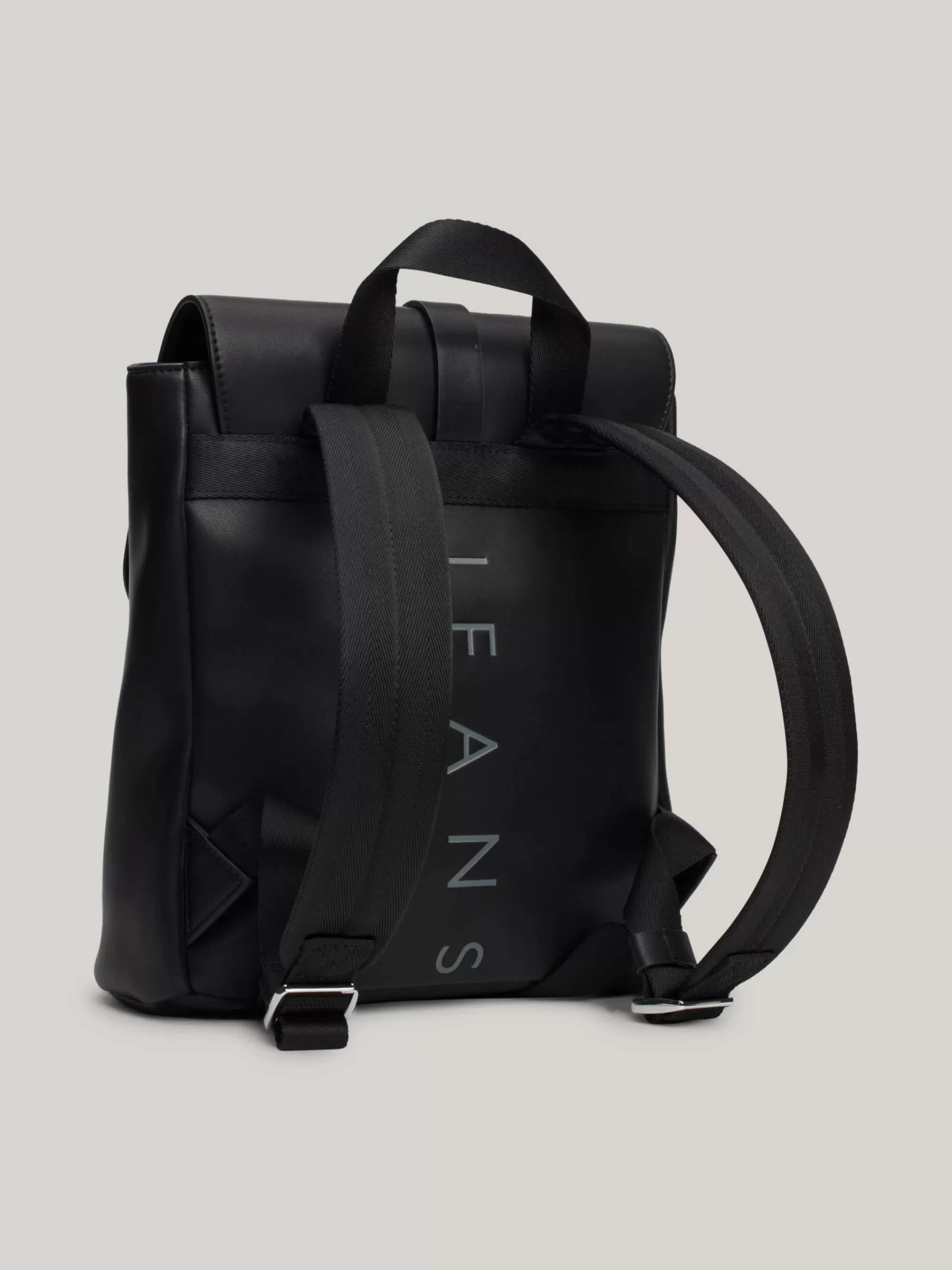 Rugzakken*Tommy Hilfiger City Rugzak Met Metalen Logo BLACK