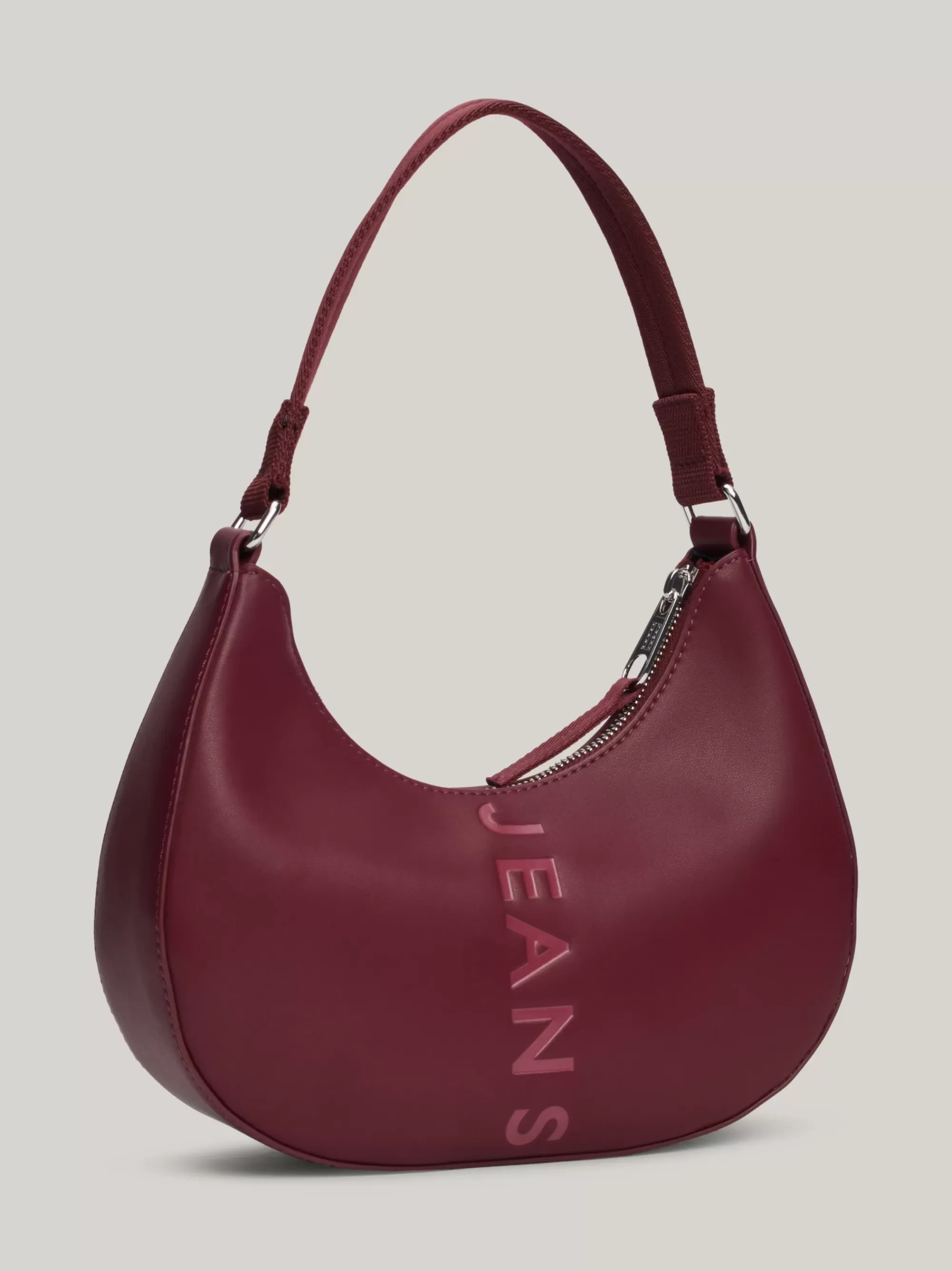 Schoudertassen*Tommy Hilfiger City Schoudertas Met Metalen Logo DEEP ROUGE