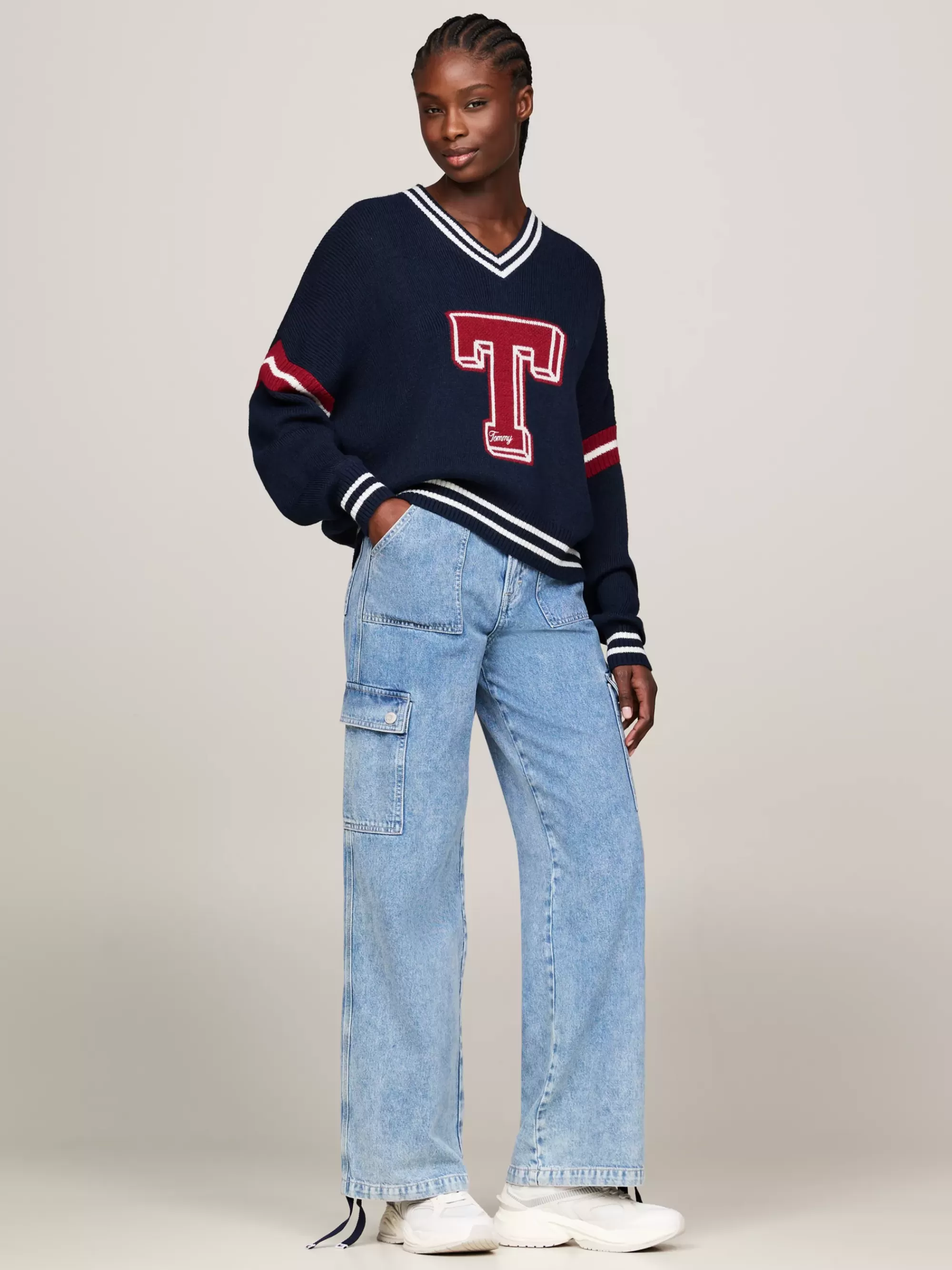 Jeans*Tommy Hilfiger Claire High Rise Wide Leg Jeans DENIM MEDIUM