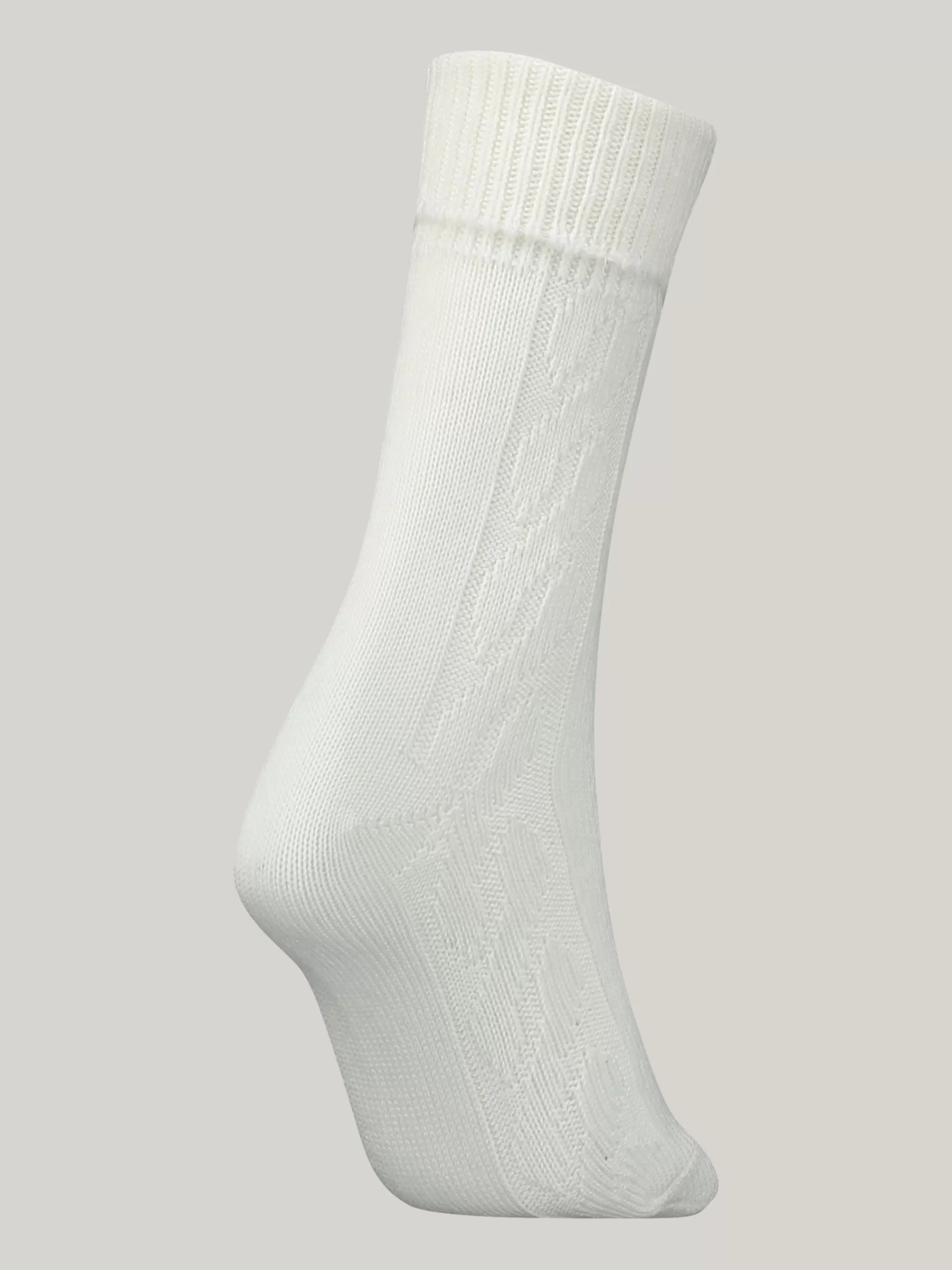 Sokken & Panty's*Tommy Hilfiger Classics Kabelgebreide Sokken OFF WHITE