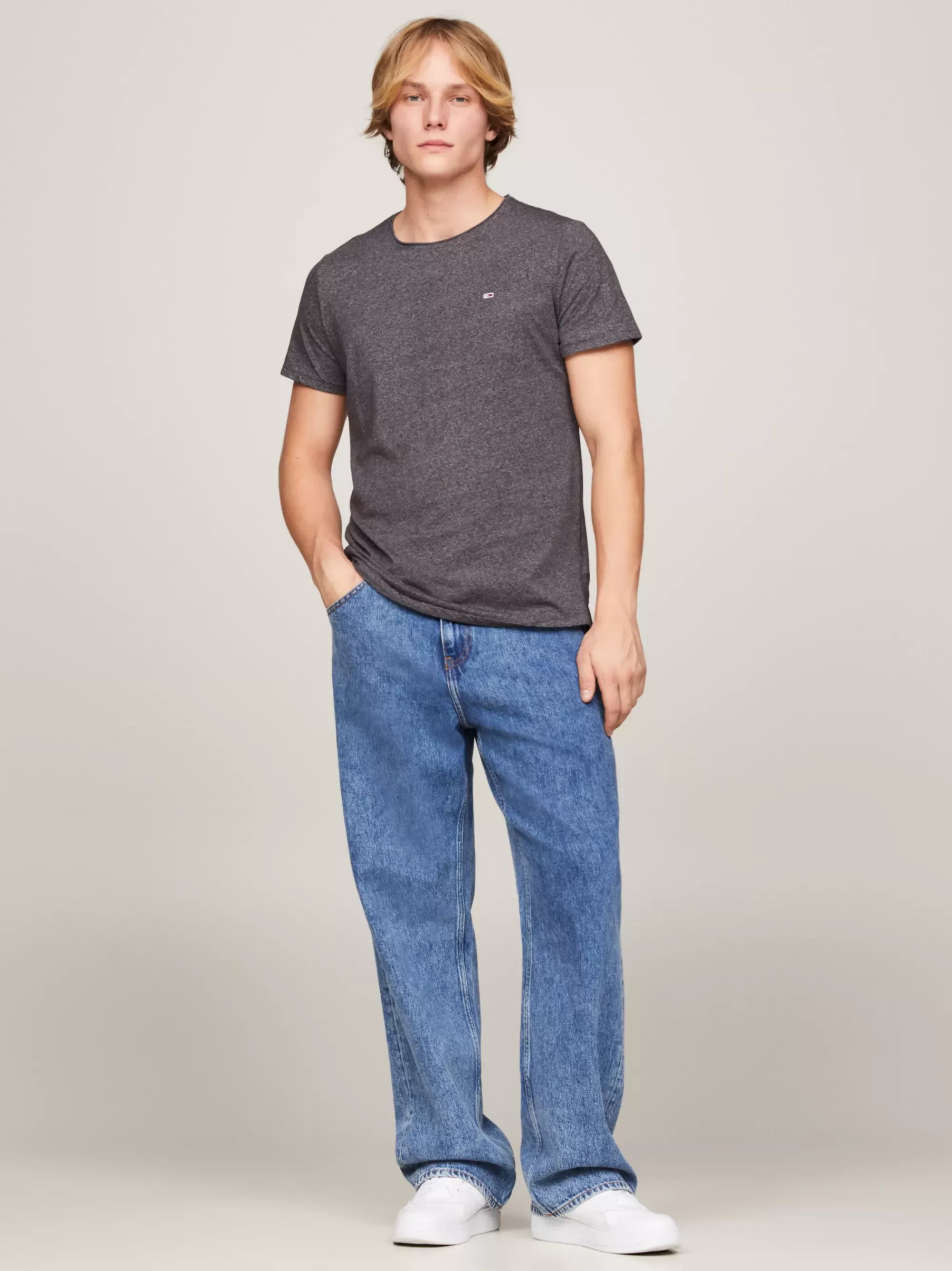 T-Shirts*Tommy Hilfiger Classics Slim Fit T-shirt BLACK