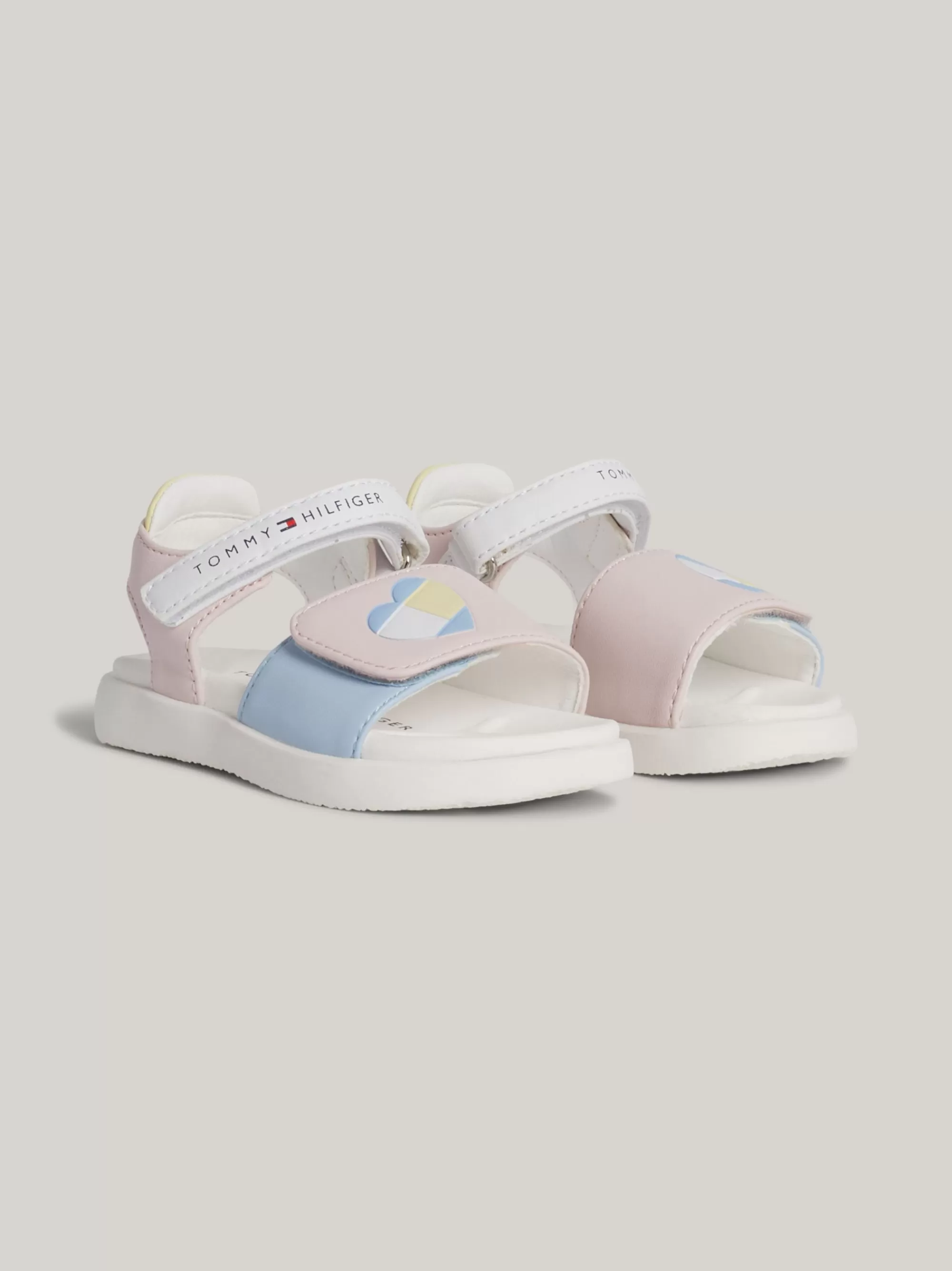 Schoenen & Accessoires*Tommy Hilfiger Colour-blocked Sandaal Met Hartvormige Vlag MULTICOLOR