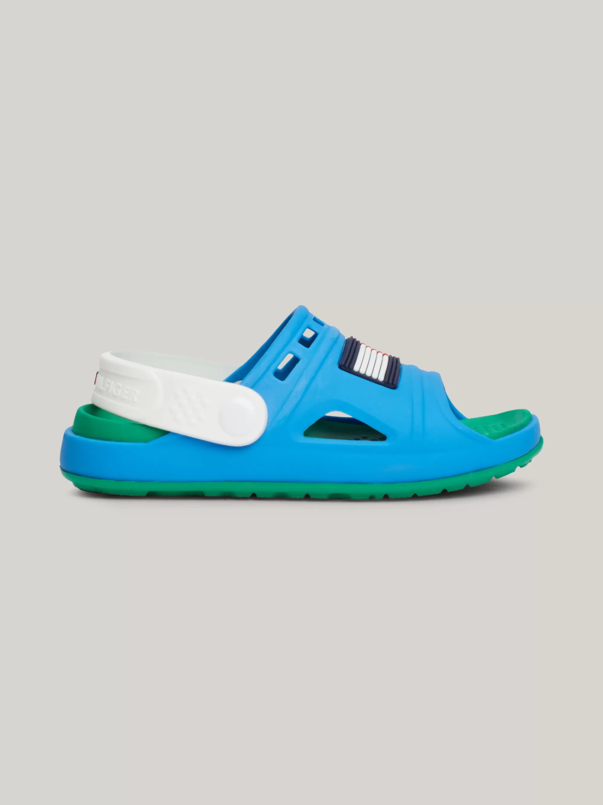 Schoenen & Accessoires | Schoenen & Accessoires*Tommy Hilfiger Colour-blocked Sandaal Met Rubberen Vlag SKY BLUE/WHITE