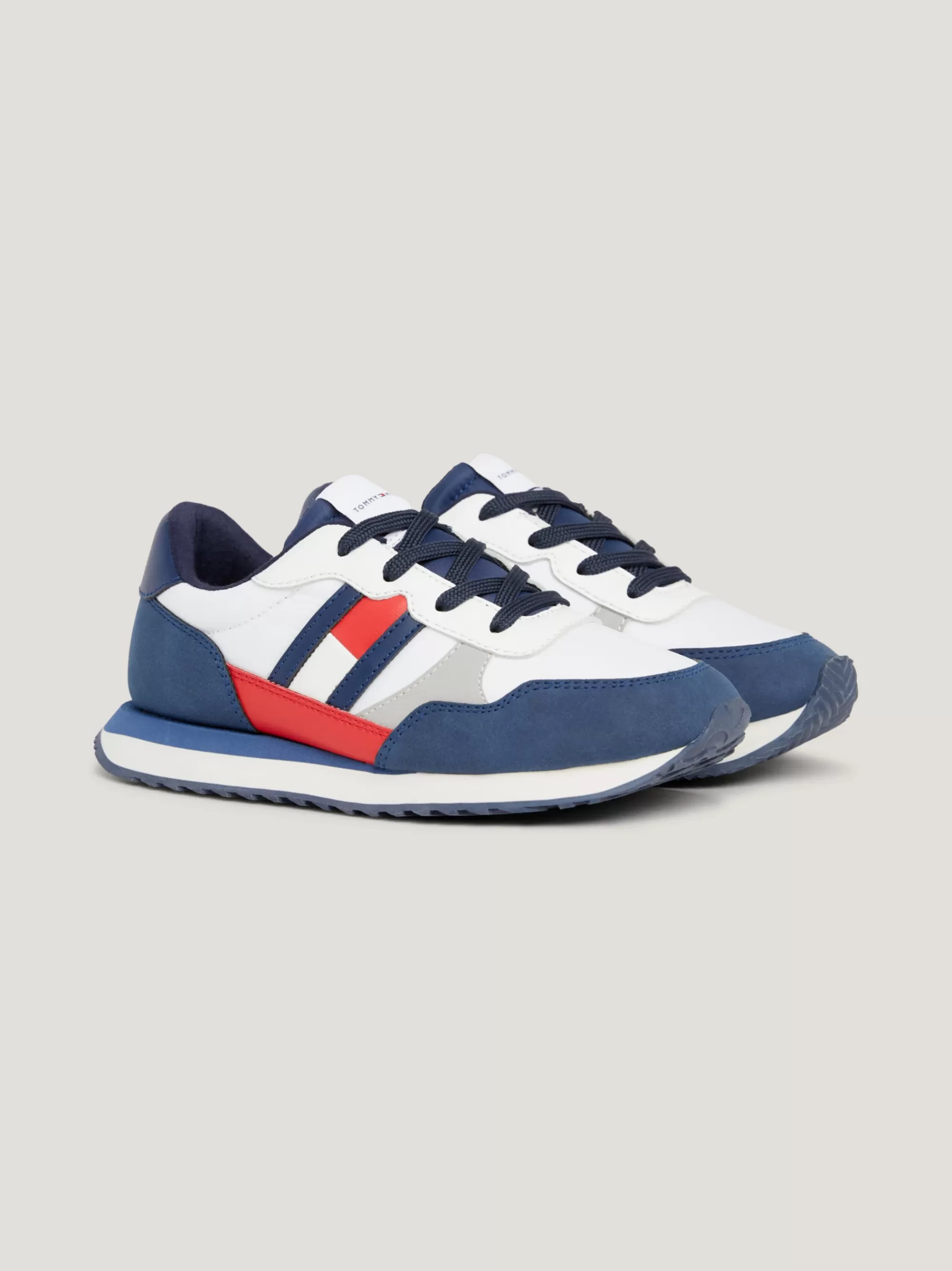 Schoenen & Accessoires | Schoenen & Accessoires*Tommy Hilfiger Colour-blocked Sneaker Met Vlag BLUE/WHITE/RED
