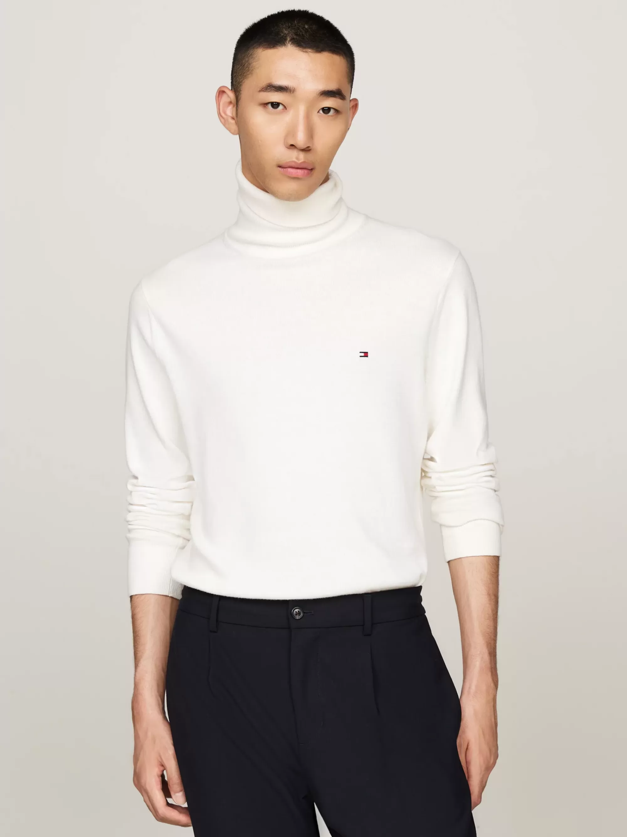 Coltruien | Truien*Tommy Hilfiger Coltrui Met Kasjmier IVORY