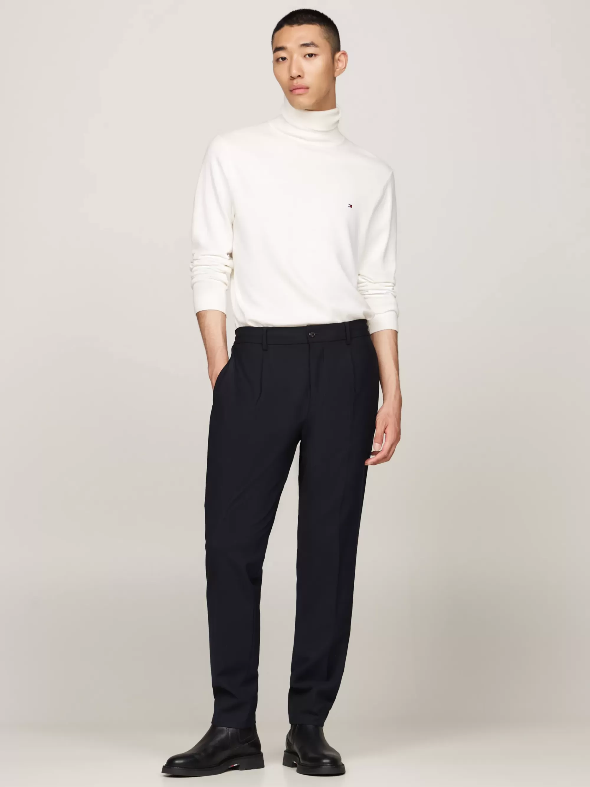 Coltruien | Truien*Tommy Hilfiger Coltrui Met Kasjmier IVORY