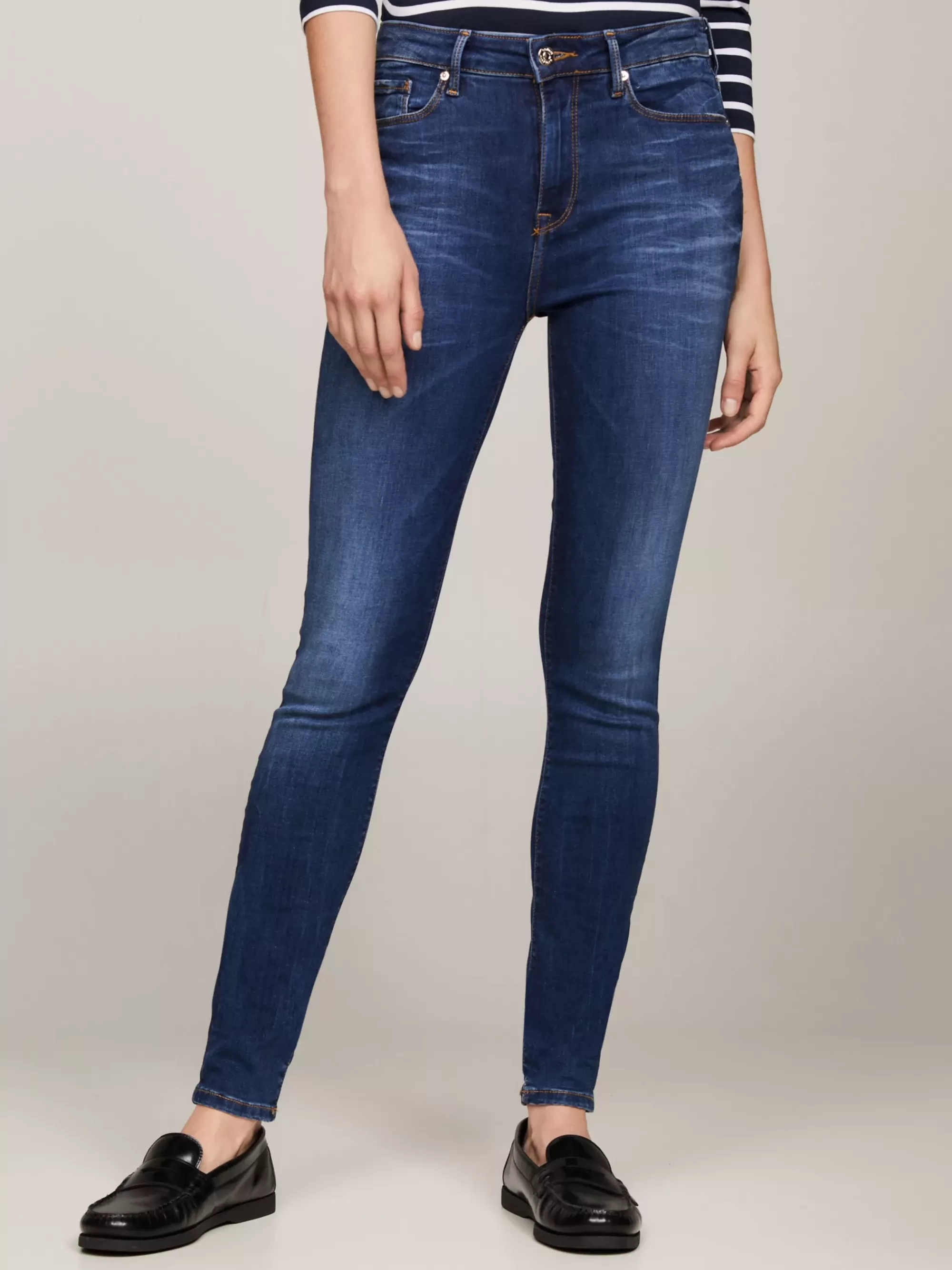 Jeans*Tommy Hilfiger Como Heritage Faded Skinny Fit Jeans DOREEN