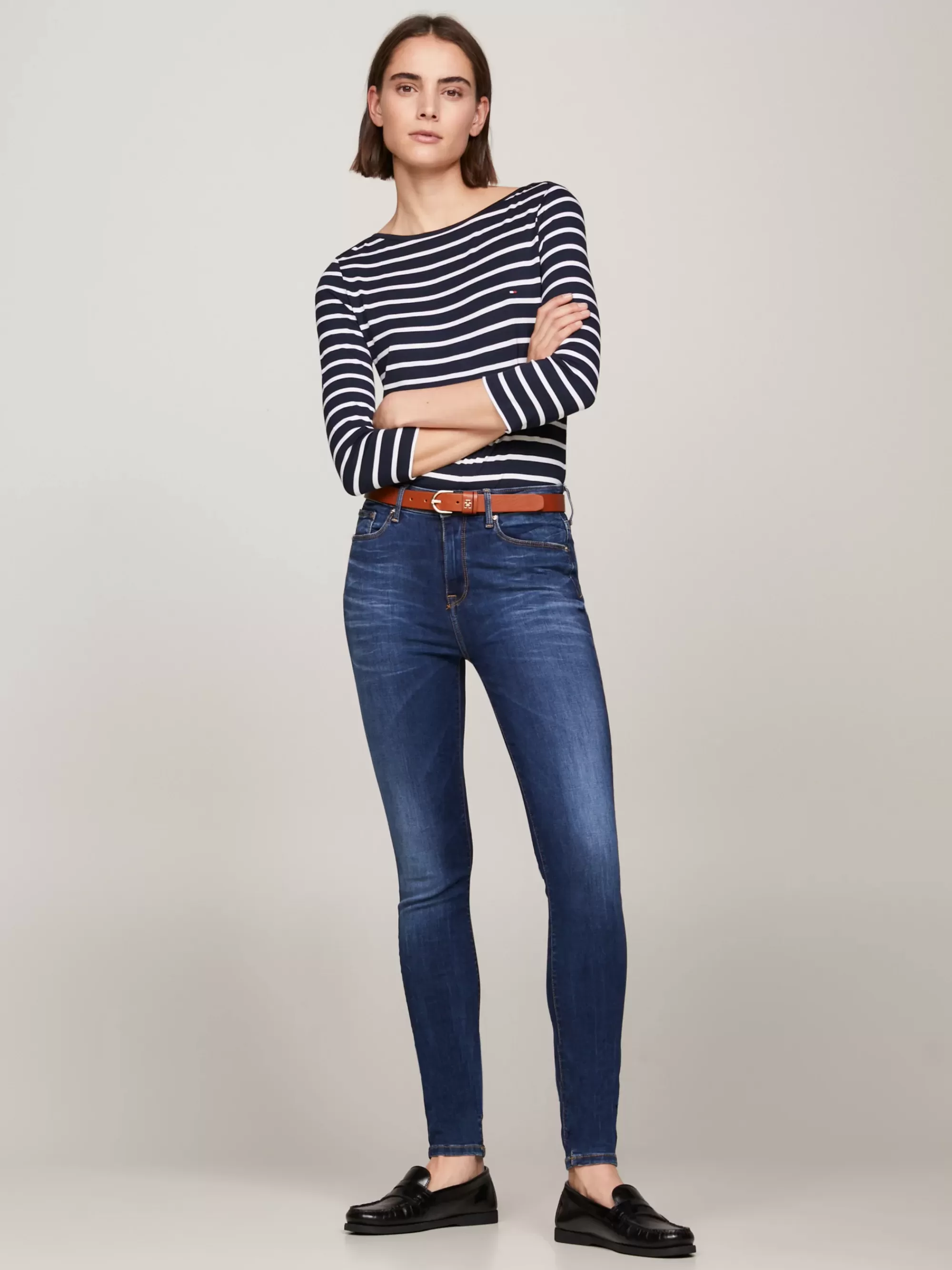 Jeans*Tommy Hilfiger Como Heritage Faded Skinny Fit Jeans DOREEN