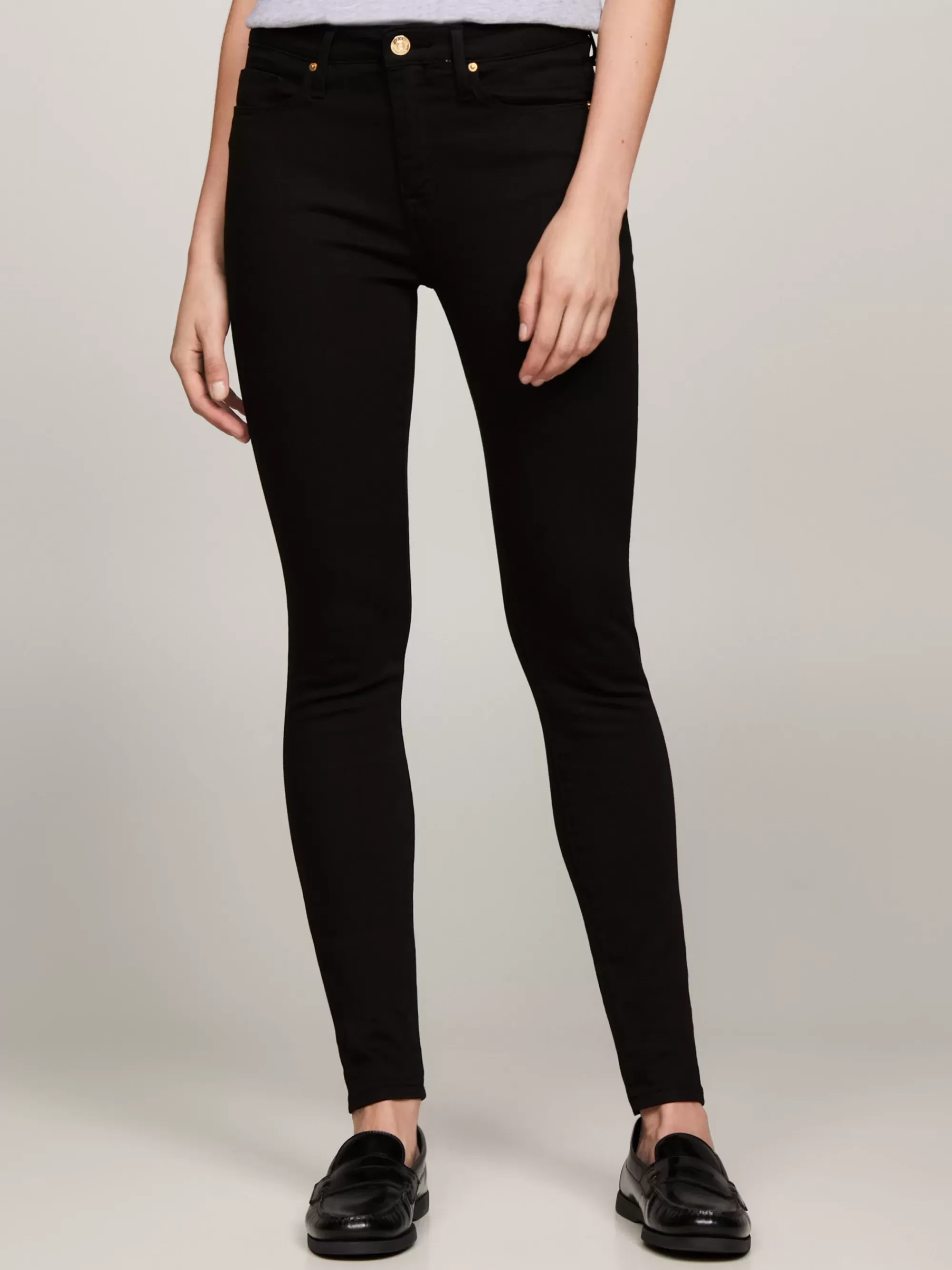 Jeans*Tommy Hilfiger Como Heritage Skinny Fit Jeans MASTERS BLACK