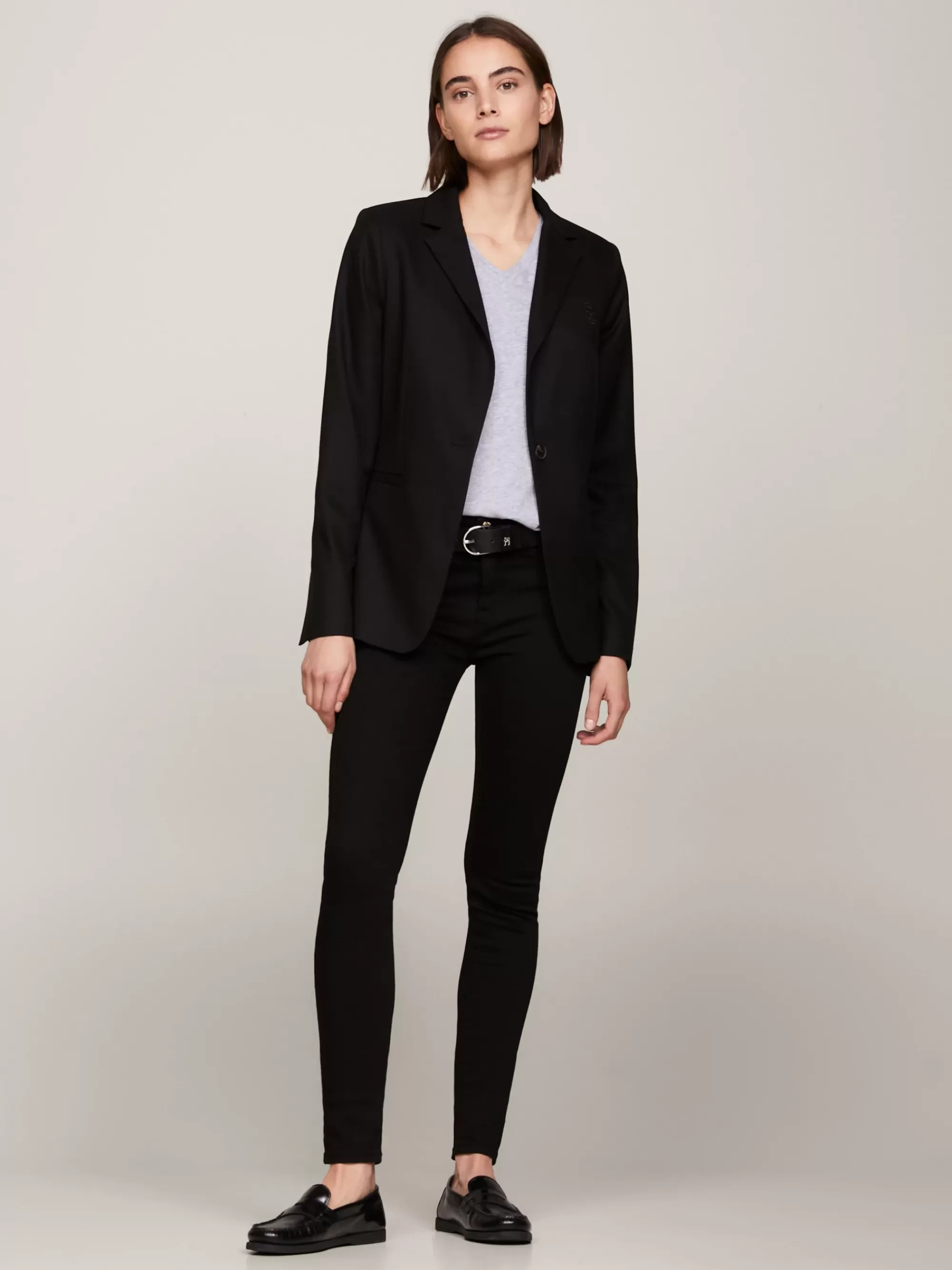 Jeans*Tommy Hilfiger Como Heritage Skinny Fit Jeans MASTERS BLACK