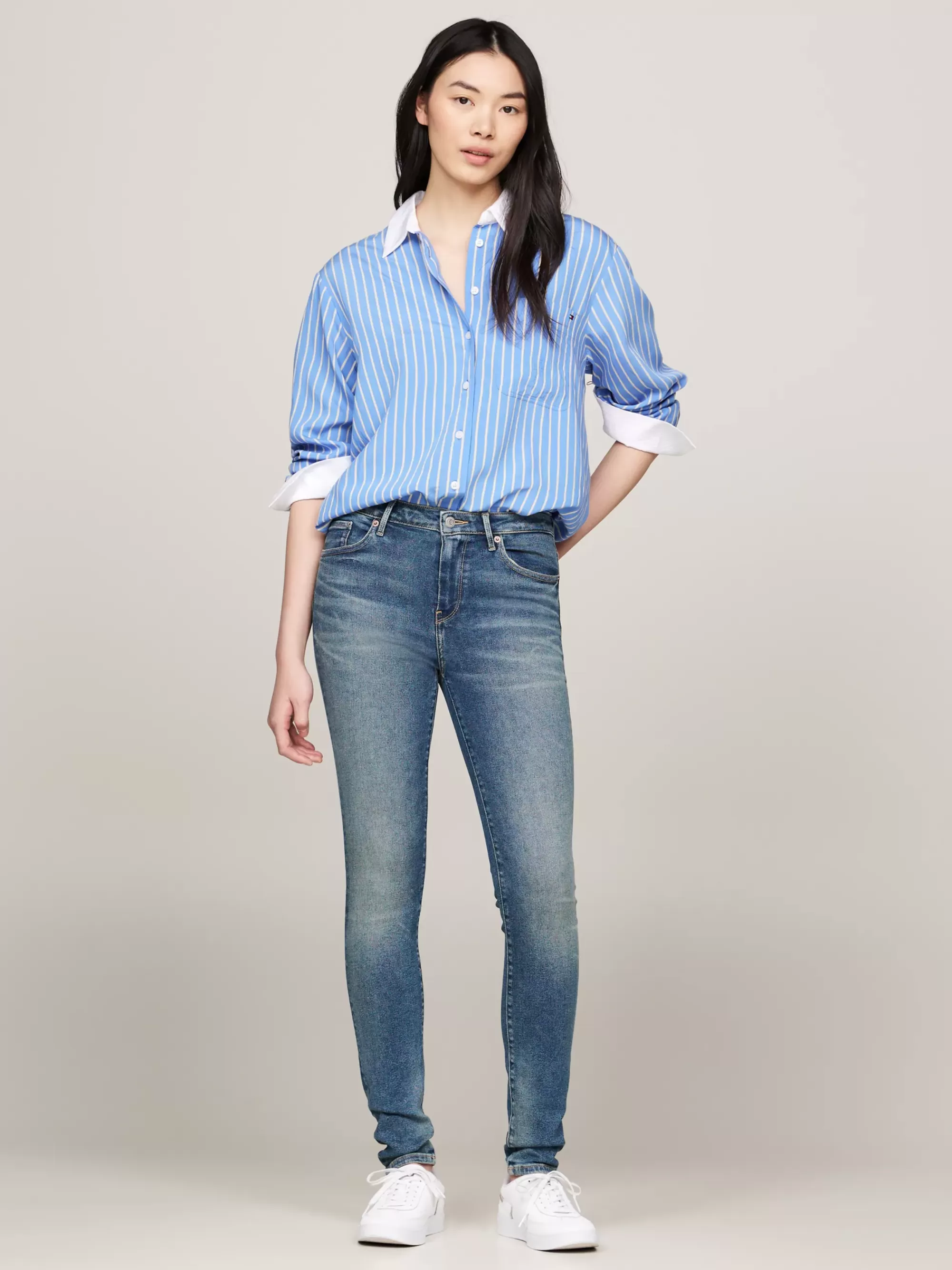 Jeans*Tommy Hilfiger Como Medium Rise Skinny Jeans ANNE