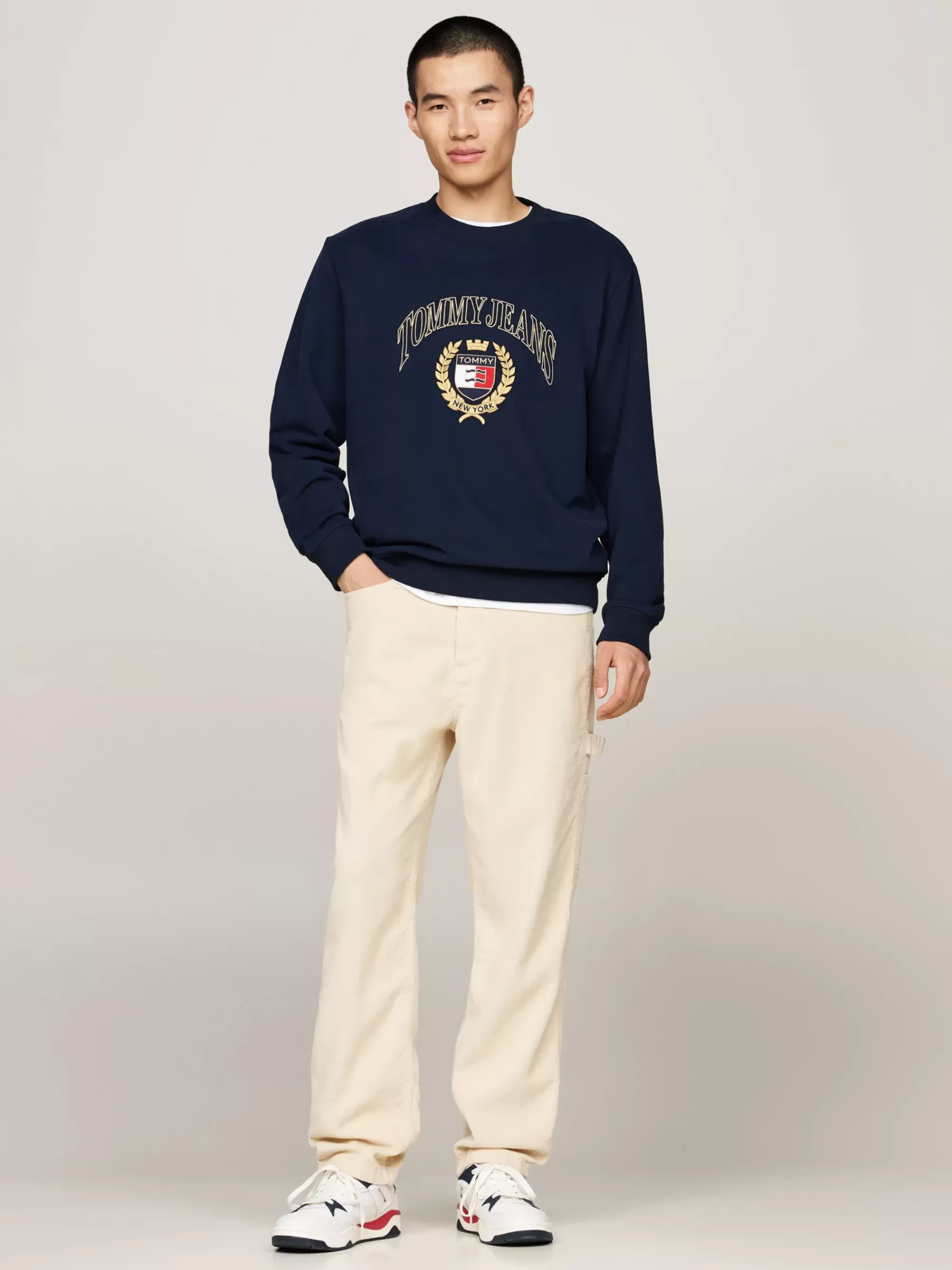 Broeken*Tommy Hilfiger Corduroy Carpenter Skate Broek NEWSPRINT