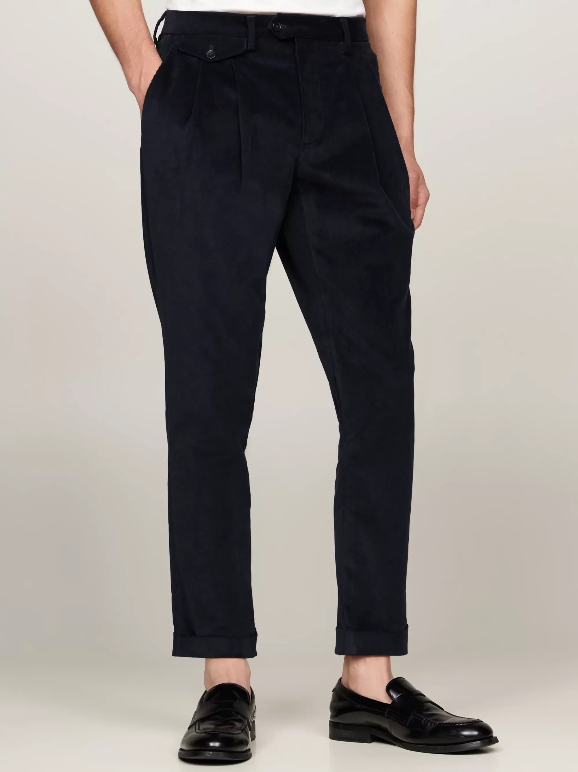 Pakken & Tailored | Broeken*Tommy Hilfiger Corduroy Pantalon BLUE