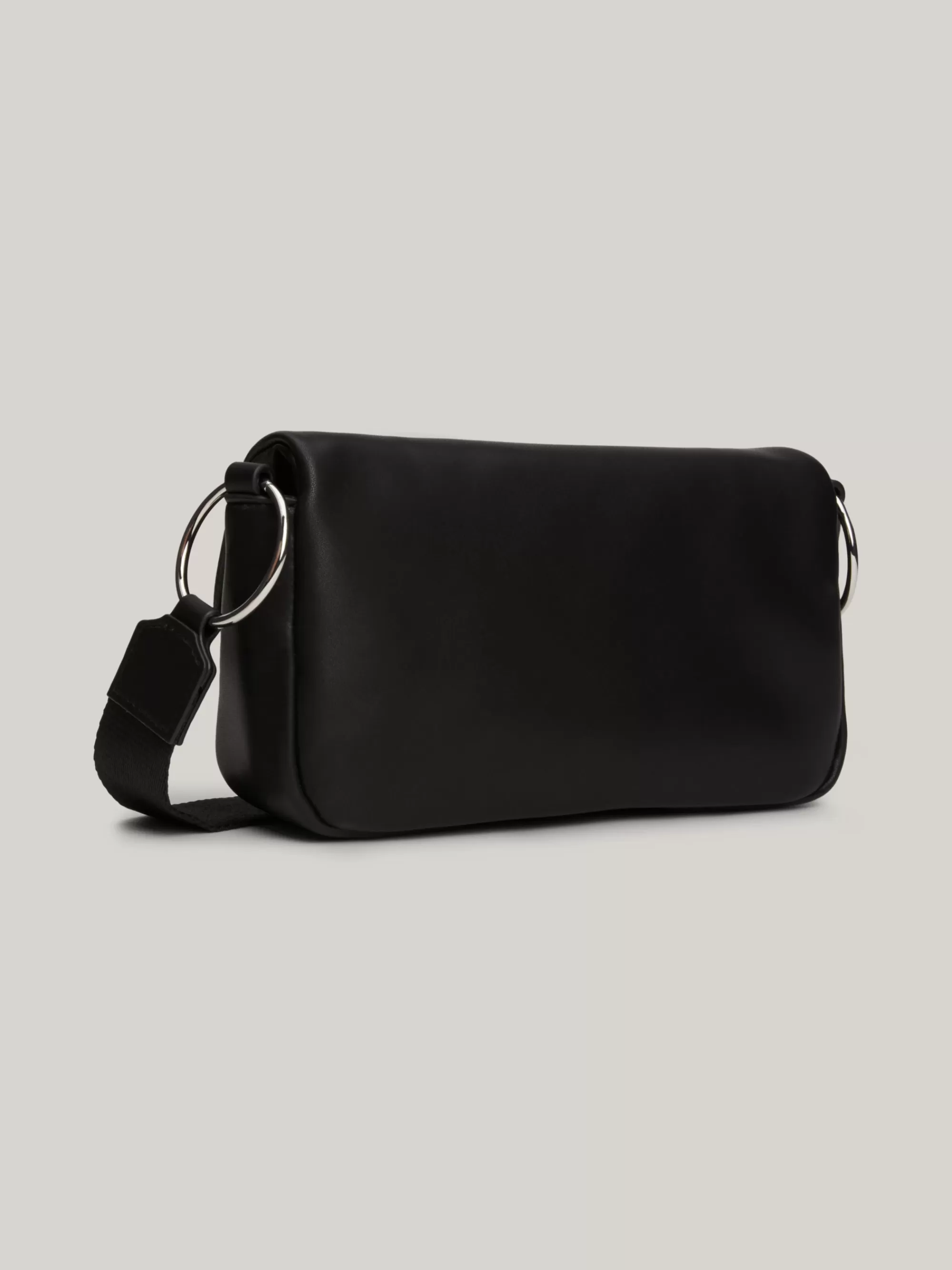 Crossbodytassen*Tommy Hilfiger Crossbodytas Met Flap En Metallic Logo BLACK