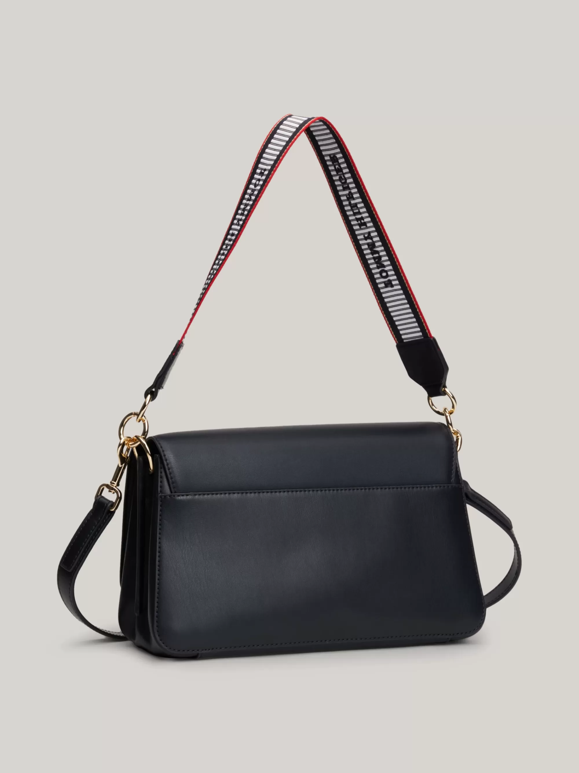 Schoudertassen*Tommy Hilfiger Crossbodytas Met Logo-webbingband SPACE BLUE