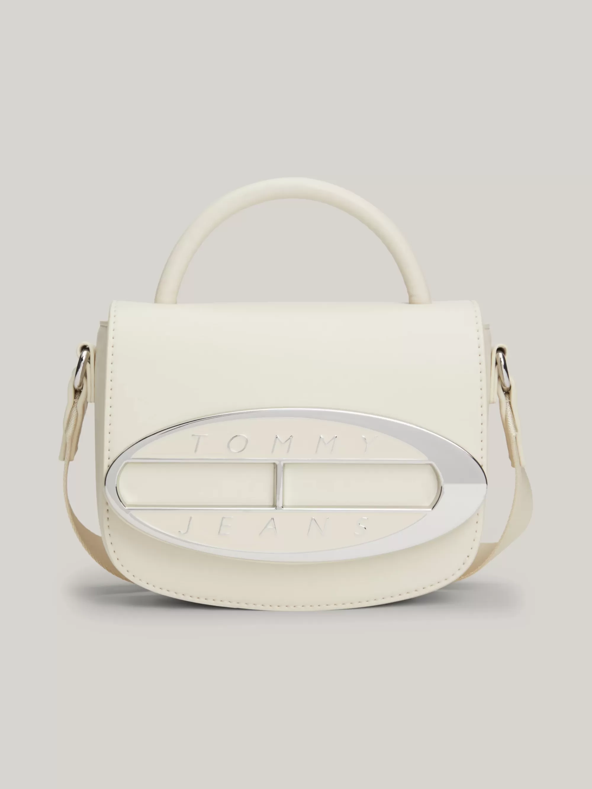 Crossbodytassen*Tommy Hilfiger Crossbodytas Met Metalen Logo NEWSPRINT