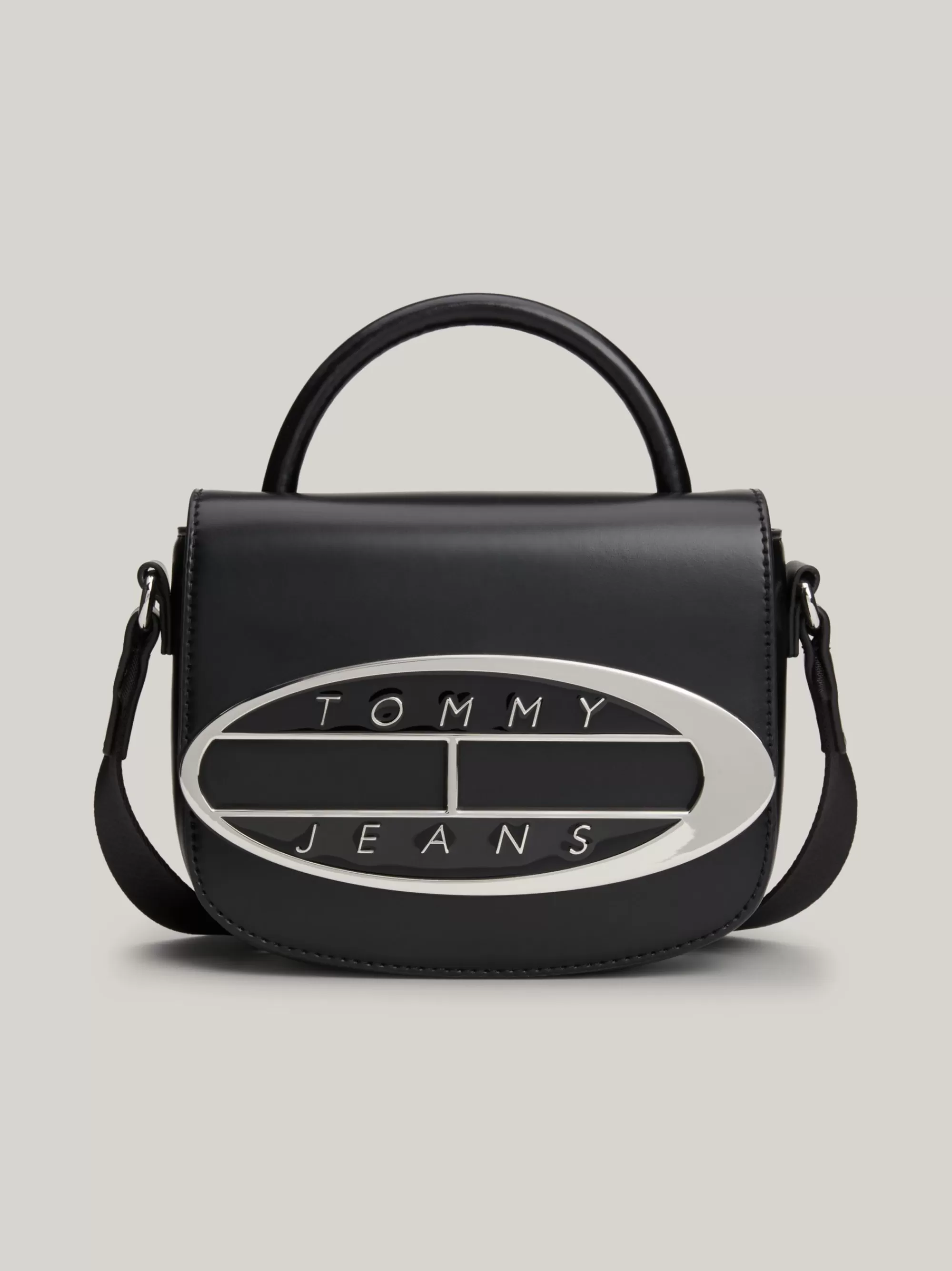 Crossbodytassen*Tommy Hilfiger Crossbodytas Met Metalen Logo BLACK