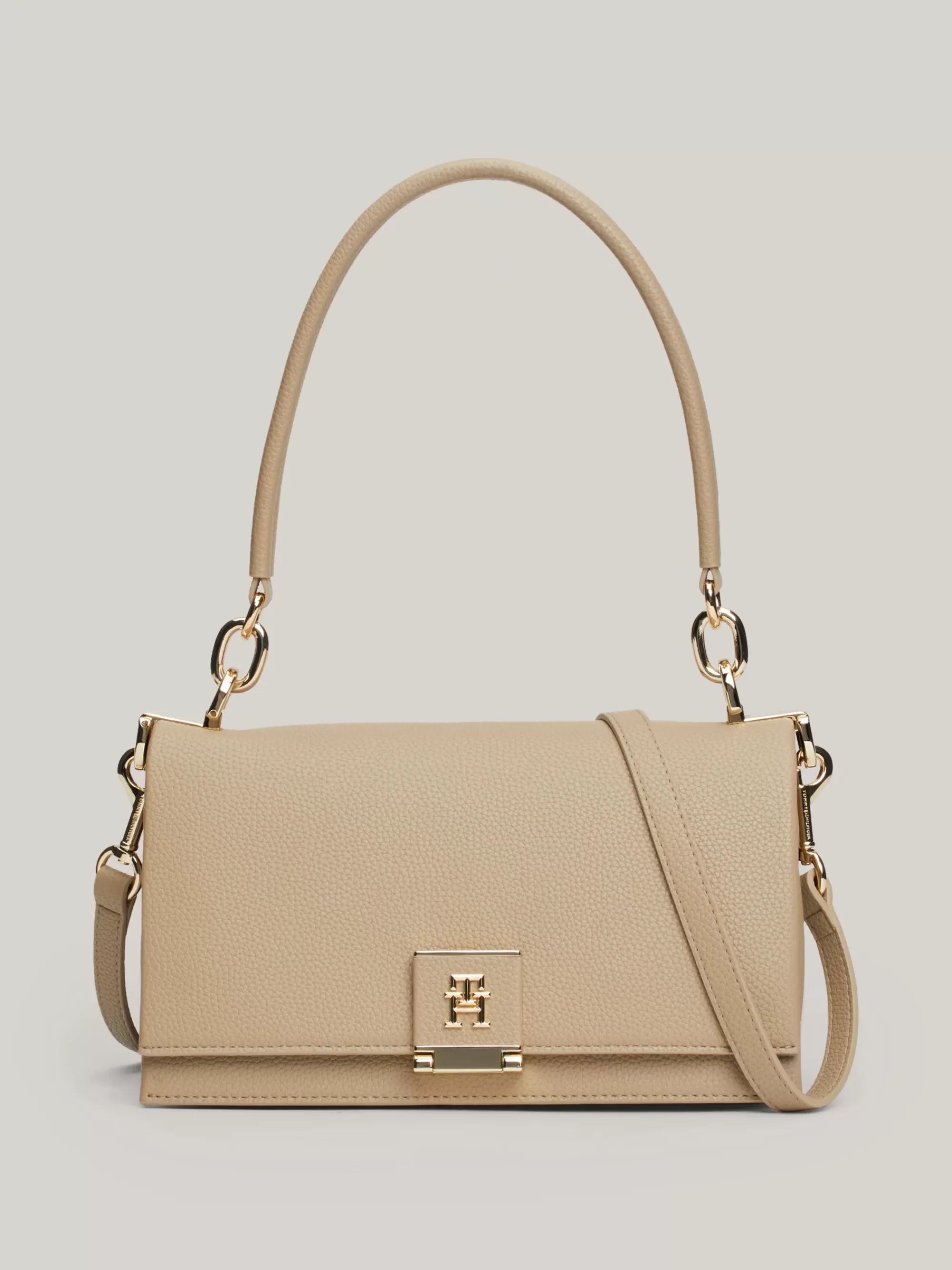 Schoudertassen*Tommy Hilfiger Crossbodytas Met TH-monogram BEIGE