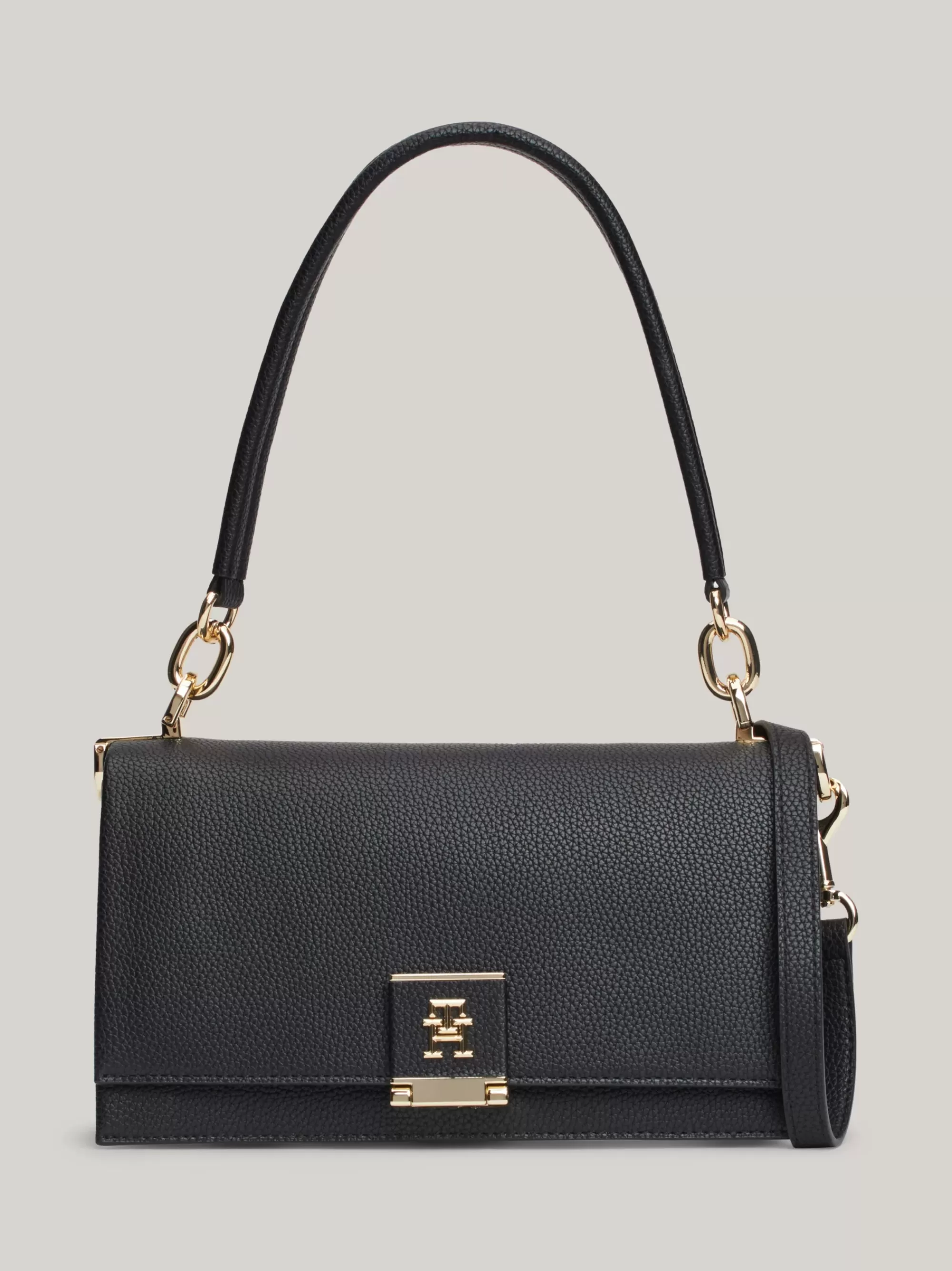 Schoudertassen*Tommy Hilfiger Crossbodytas Met TH-monogram BLACK