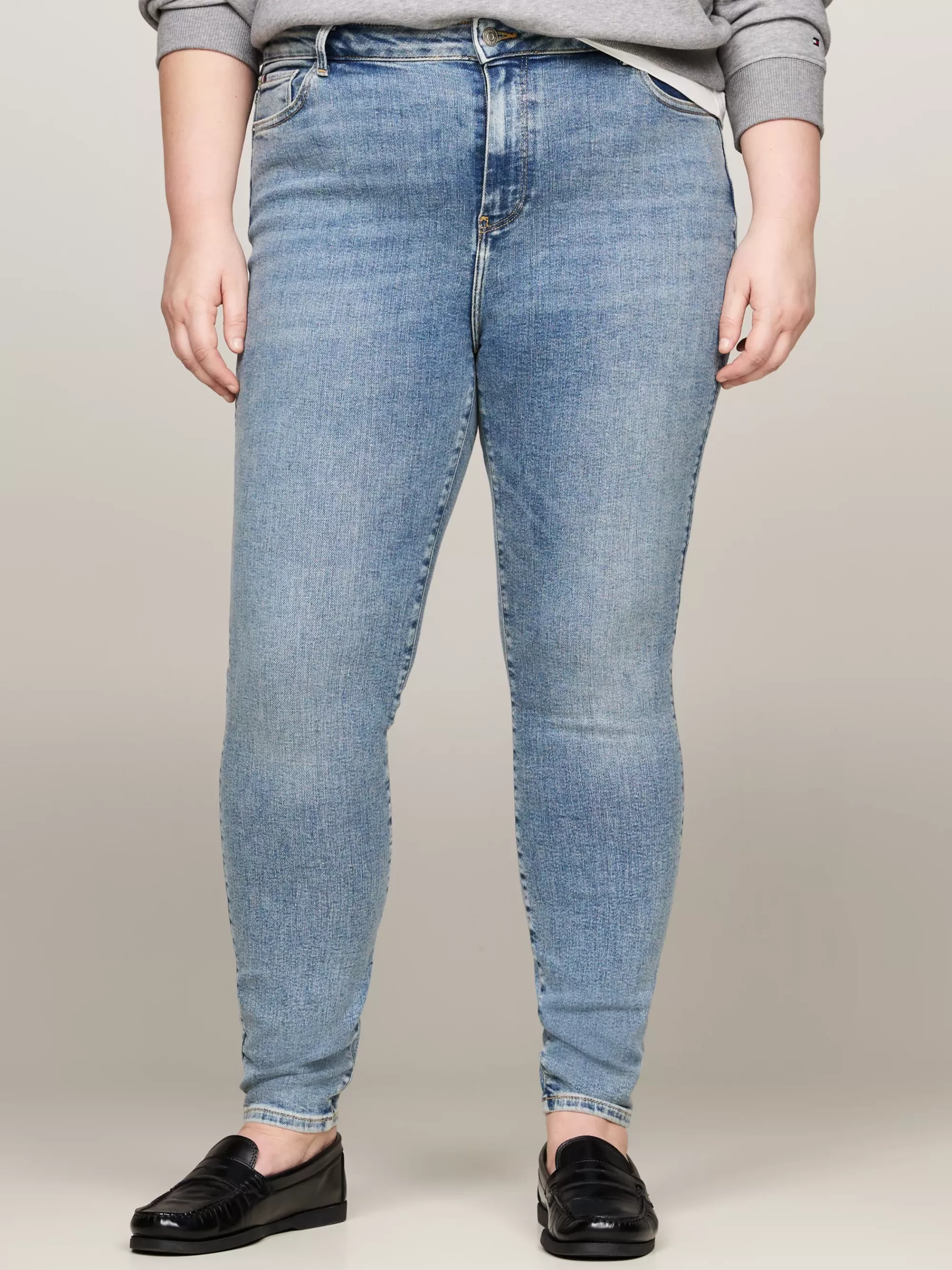 Curve Mode & Inclusieve Maten | Jeans*Tommy Hilfiger Curve Harlem High Rise Ultraskinny Jeans KATE