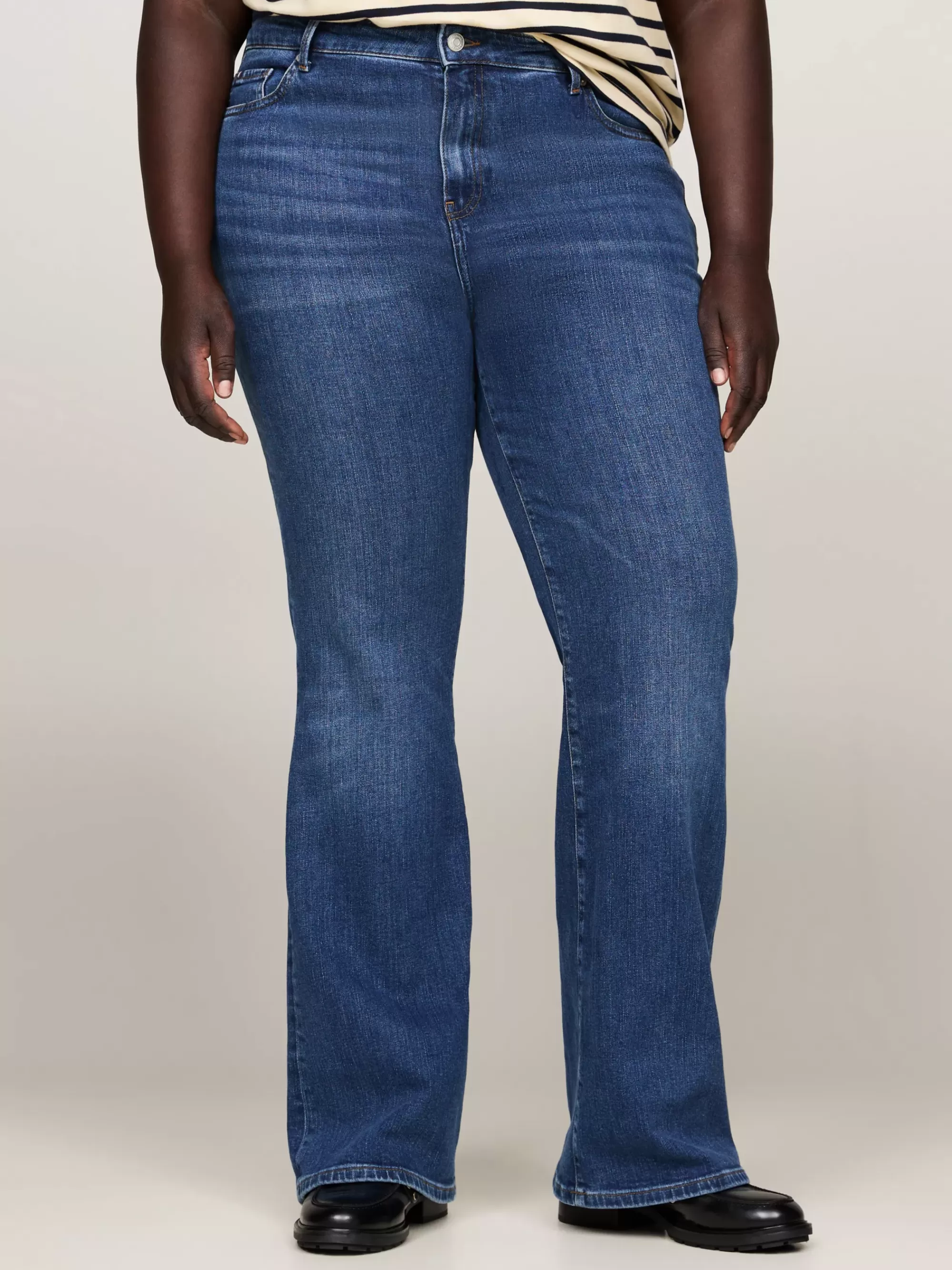 Jeans*Tommy Hilfiger Curve Mid Rise Bootcut Jeans ANA