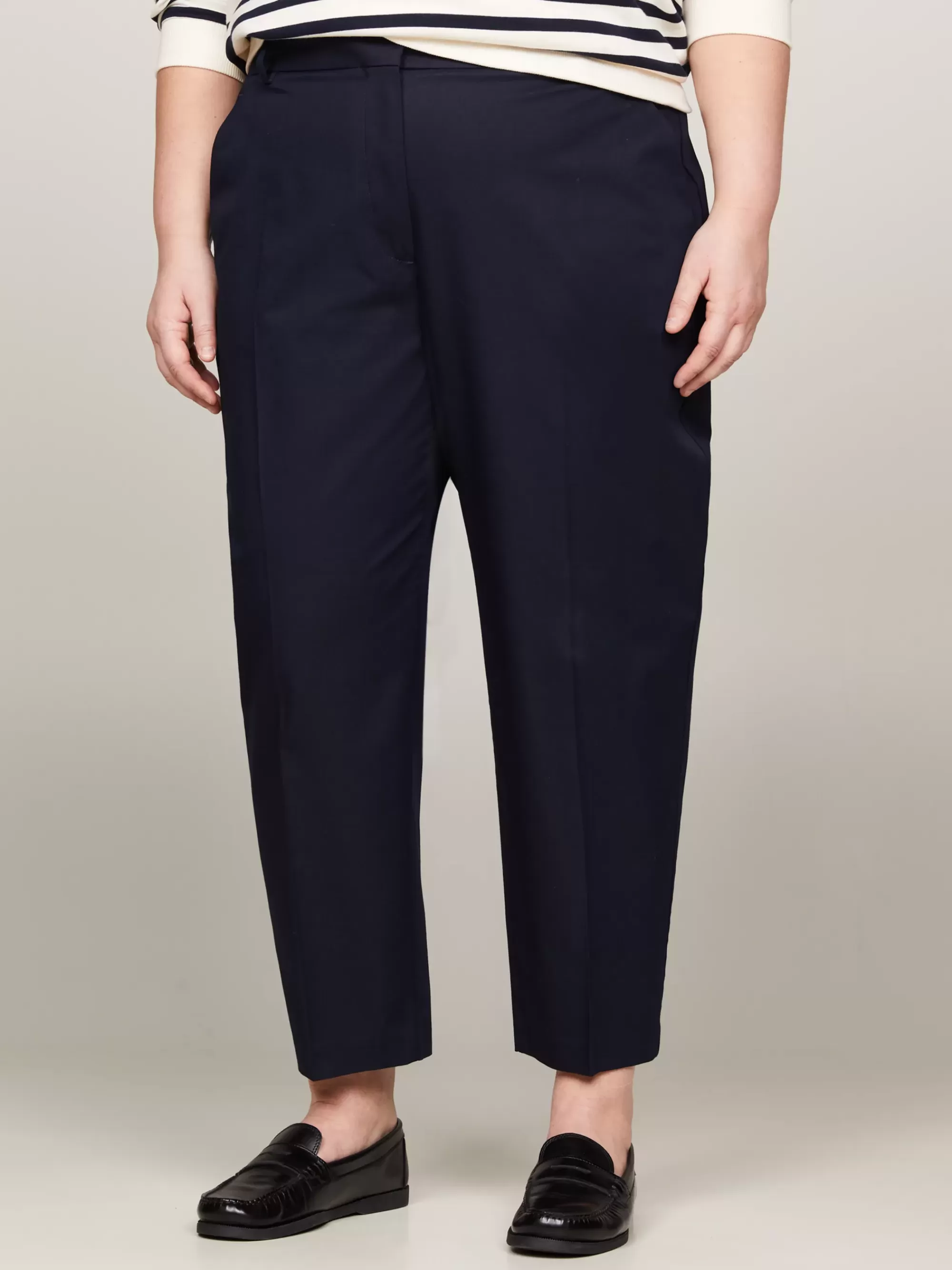 Curve Mode & Inclusieve Maten | Broeken*Tommy Hilfiger Curve Slim Straight Chino DESERT SKY
