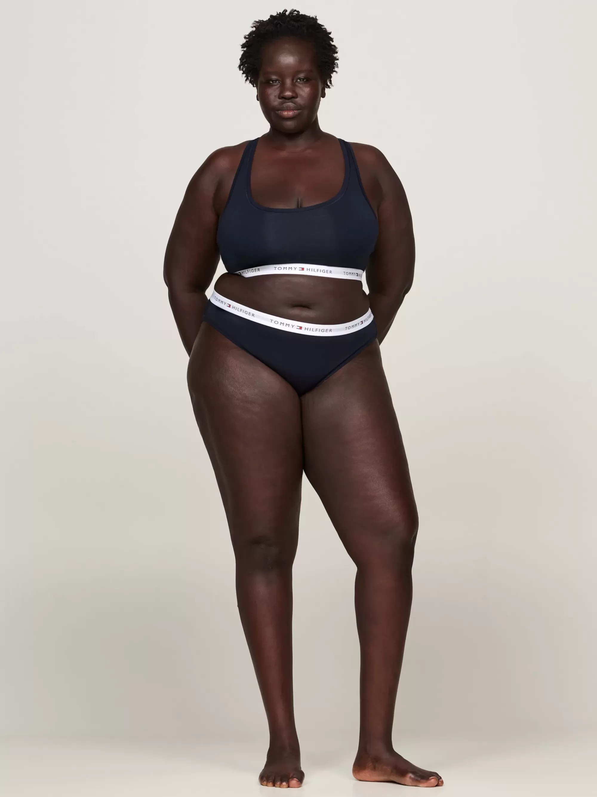 Slips | Lingerie*Tommy Hilfiger Curve Tommy Icons Slip Met Logotaille DESERT SKY