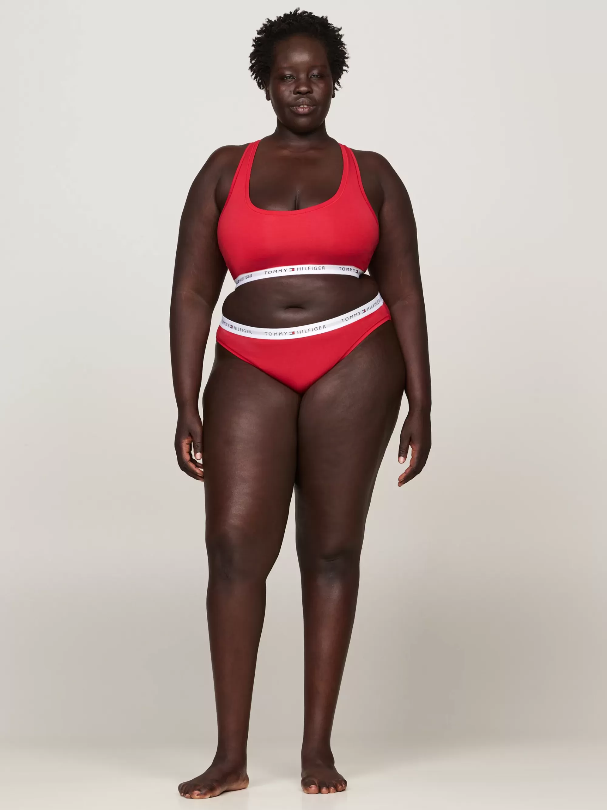 Slips | Lingerie*Tommy Hilfiger Curve Tommy Icons Slip Met Logotaille PRIMARY RED