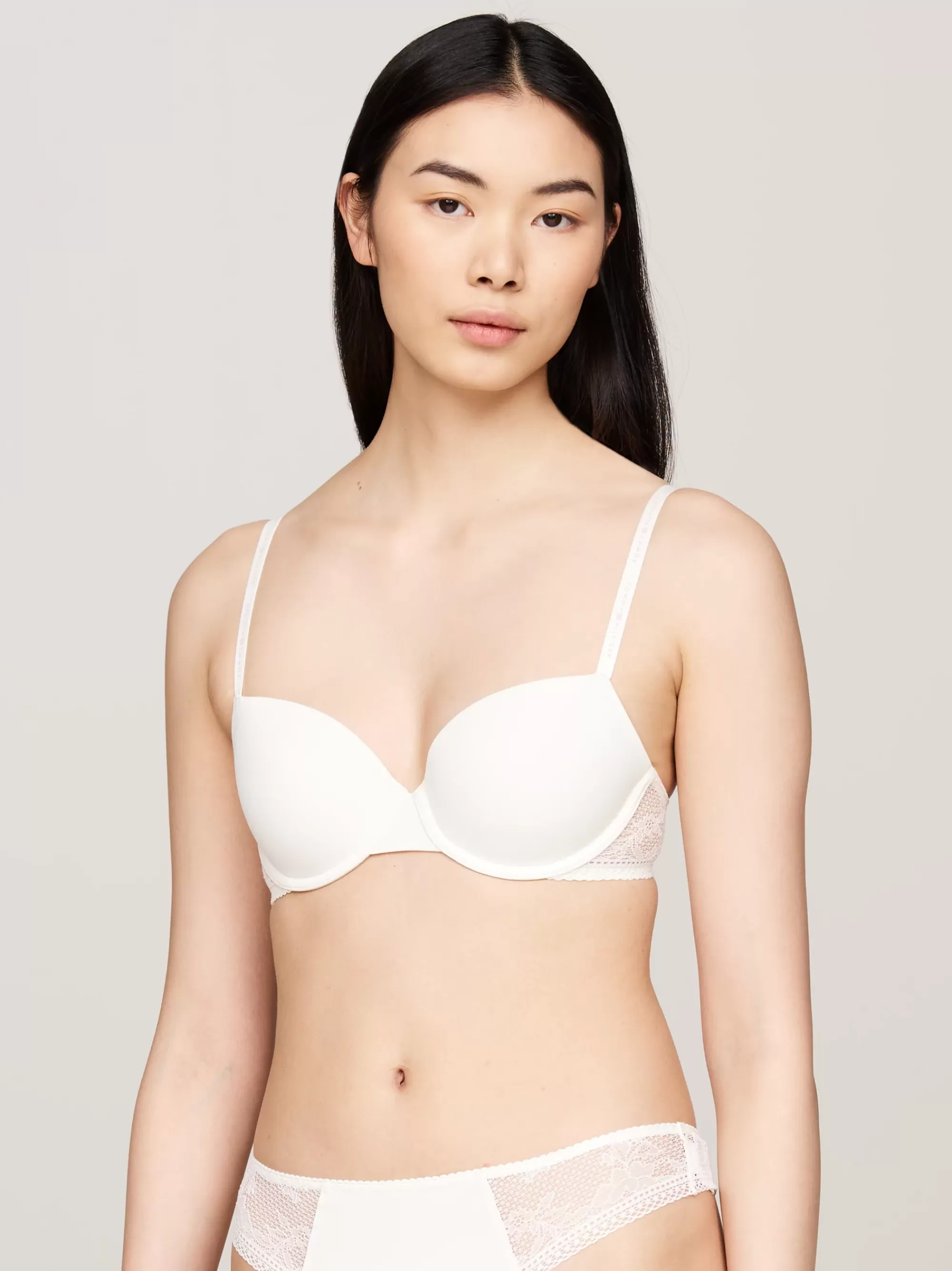 Bh's | Lingerie*Tommy Hilfiger Demi-cup Bh Met Vulling IVORY