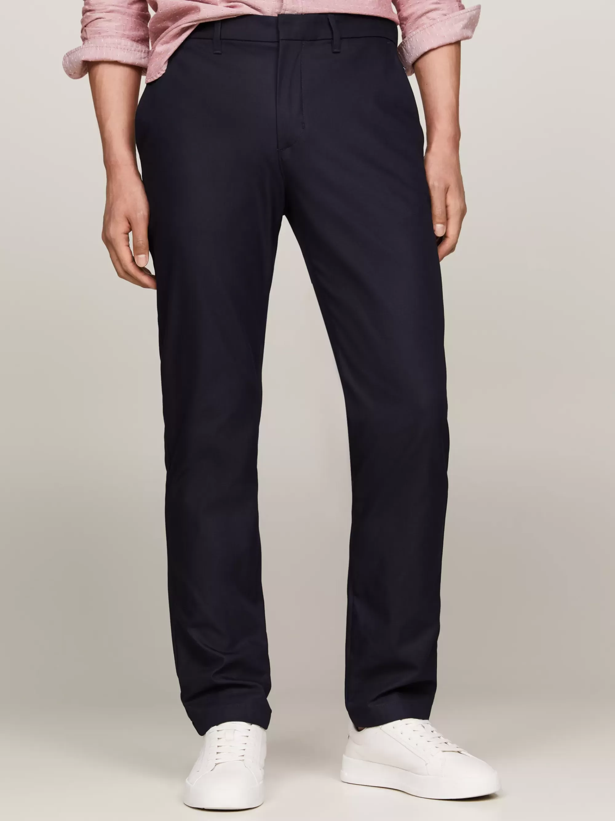 Broeken*Tommy Hilfiger Denton Straight Chino DESERT SKY