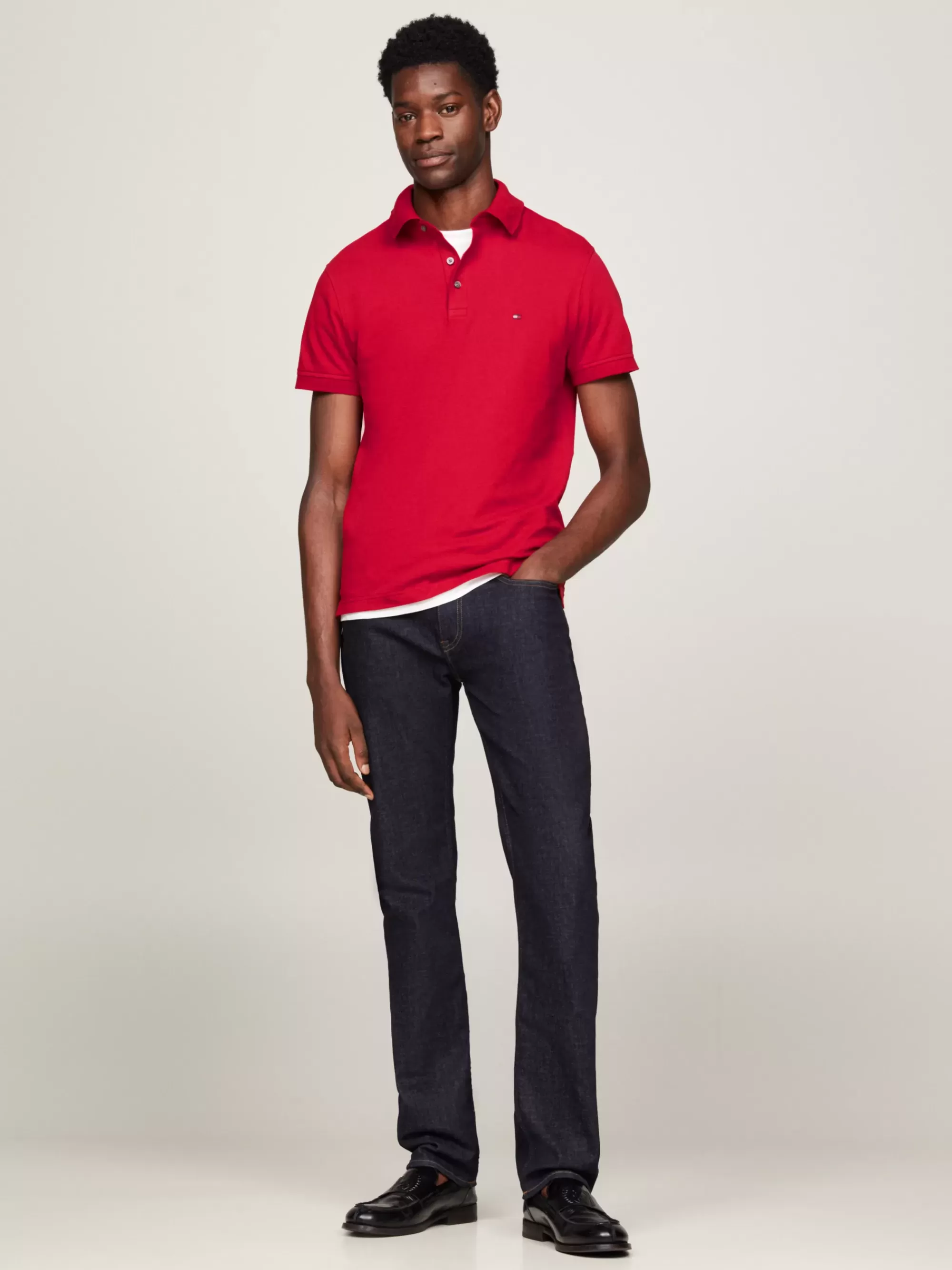Jeans*Tommy Hilfiger Denton Straight Jeans OHIO RINSE