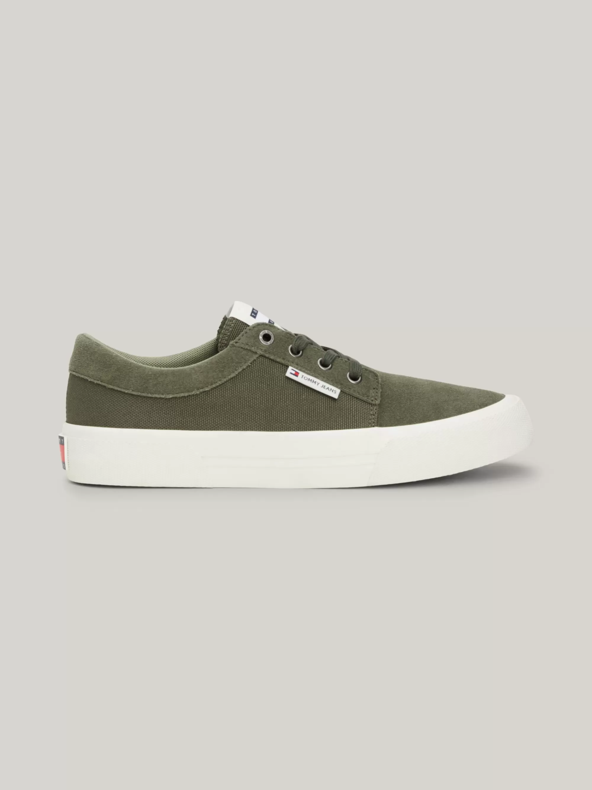 Sneakers*Tommy Hilfiger Derby Suède Skatesneaker PEWTER GREEN