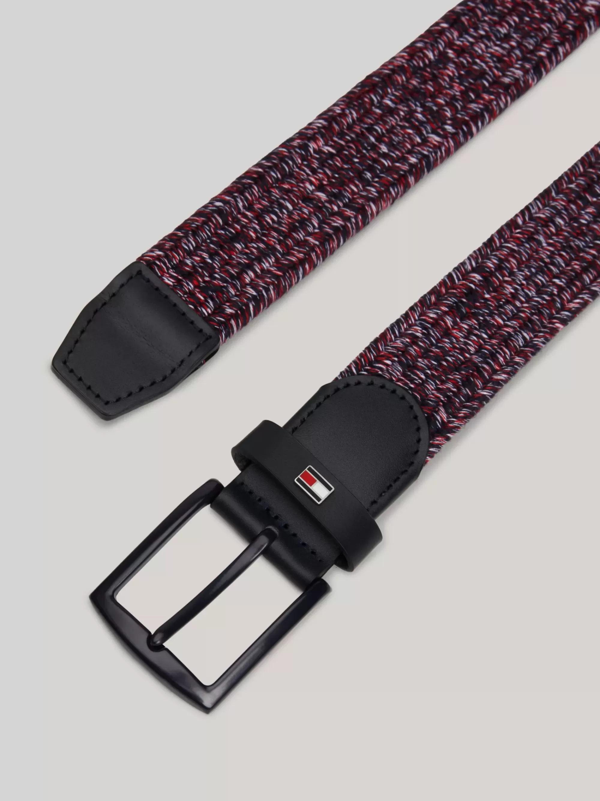 Riemen*Tommy Hilfiger Elastische Gevlochten Riem SPACE BLUE