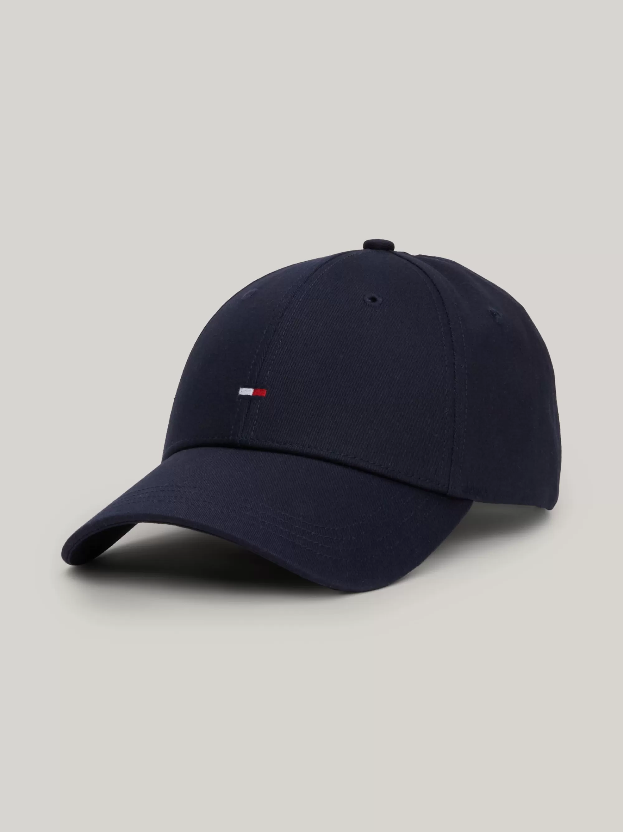 Petten | Mutsen & Sjaals*Tommy Hilfiger Essential Baseballpet Met Geborduurde Vlag SPACE BLUE