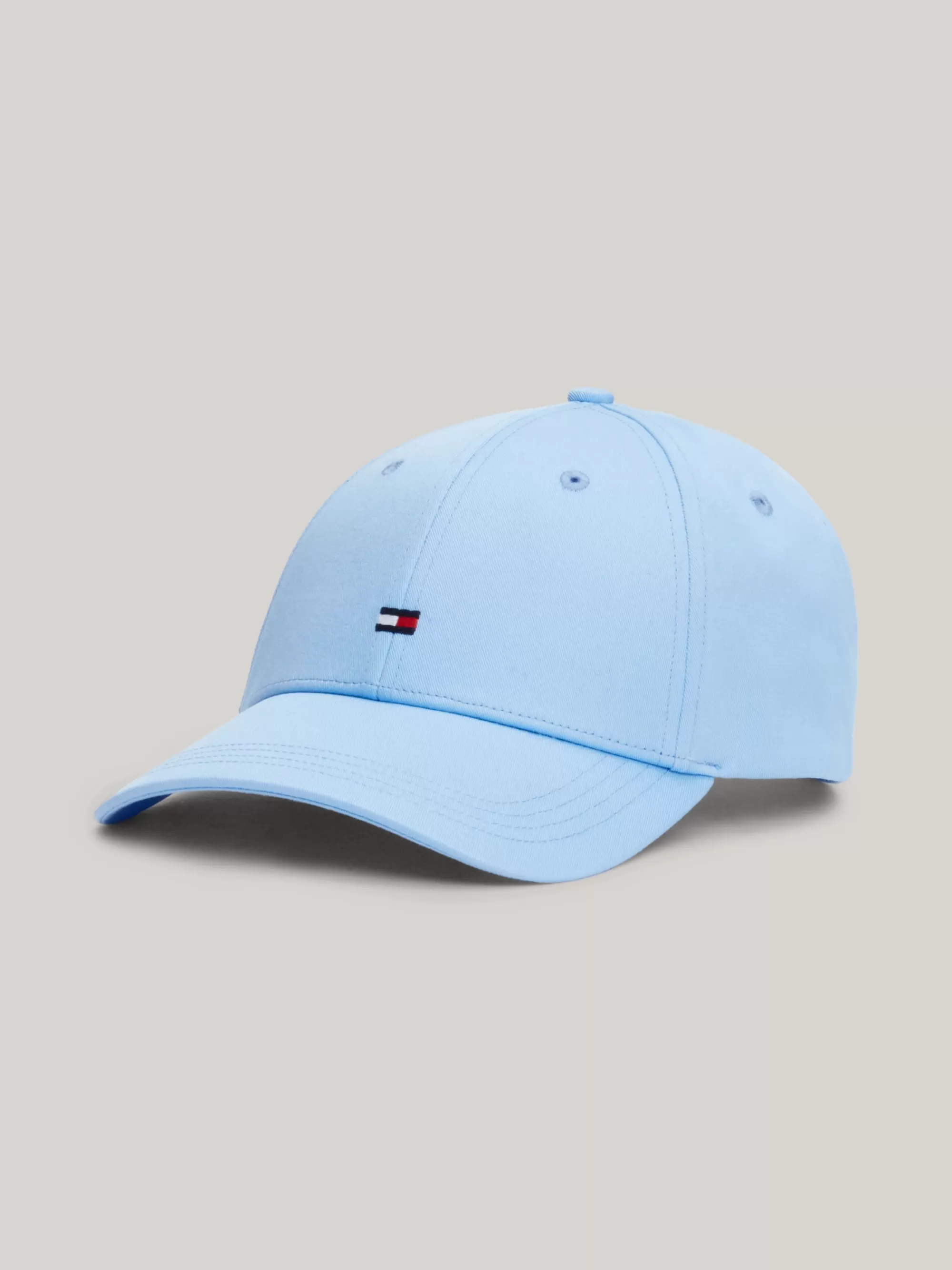 Petten | Mutsen & Sjaals*Tommy Hilfiger Essential Baseballpet Met Geborduurde Vlag VESSEL BLUE