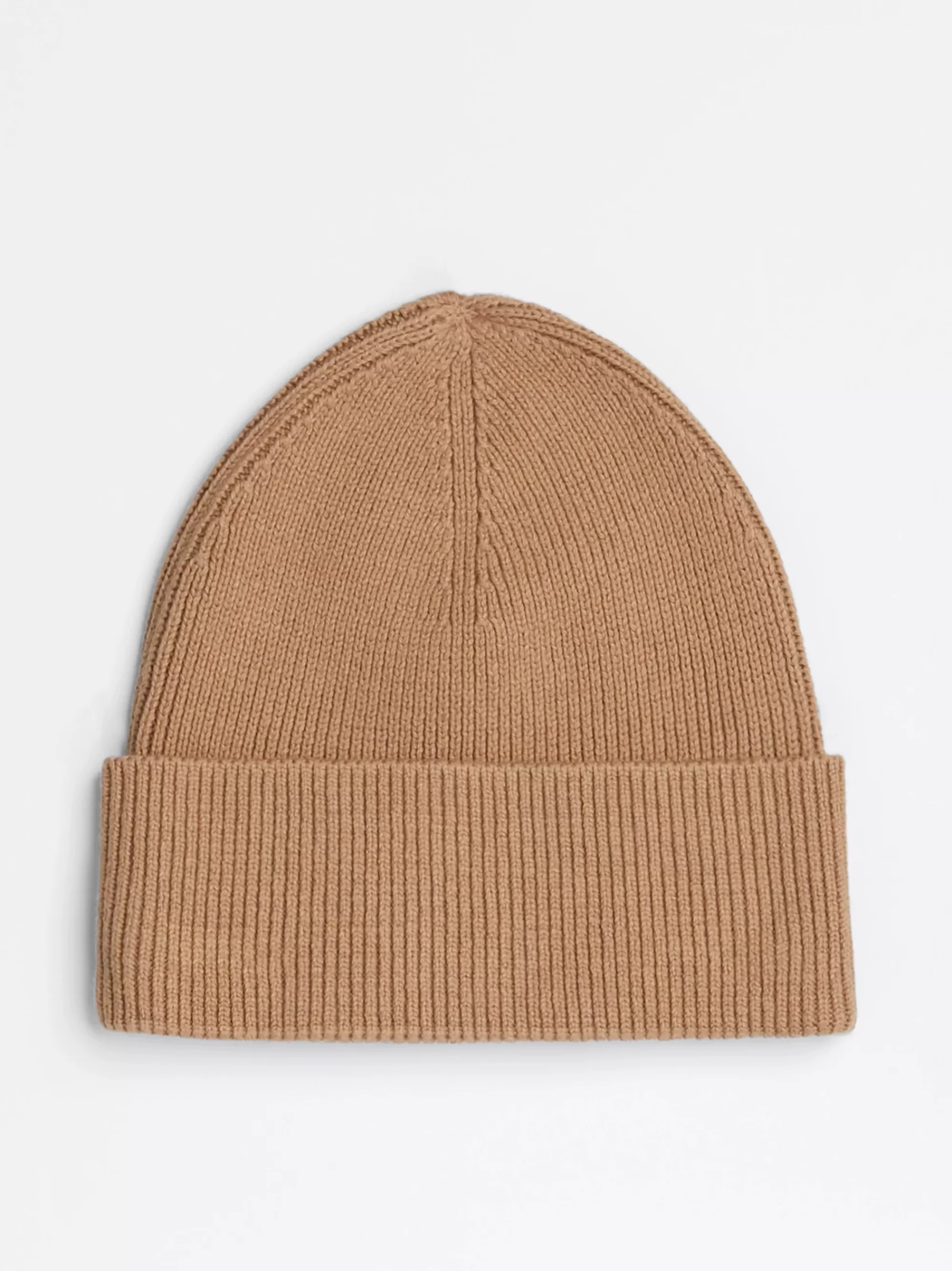 Mutsen | Mutsen & Sjaals*Tommy Hilfiger Essential Beanie Met Kasjmier En Vlag CAMEL