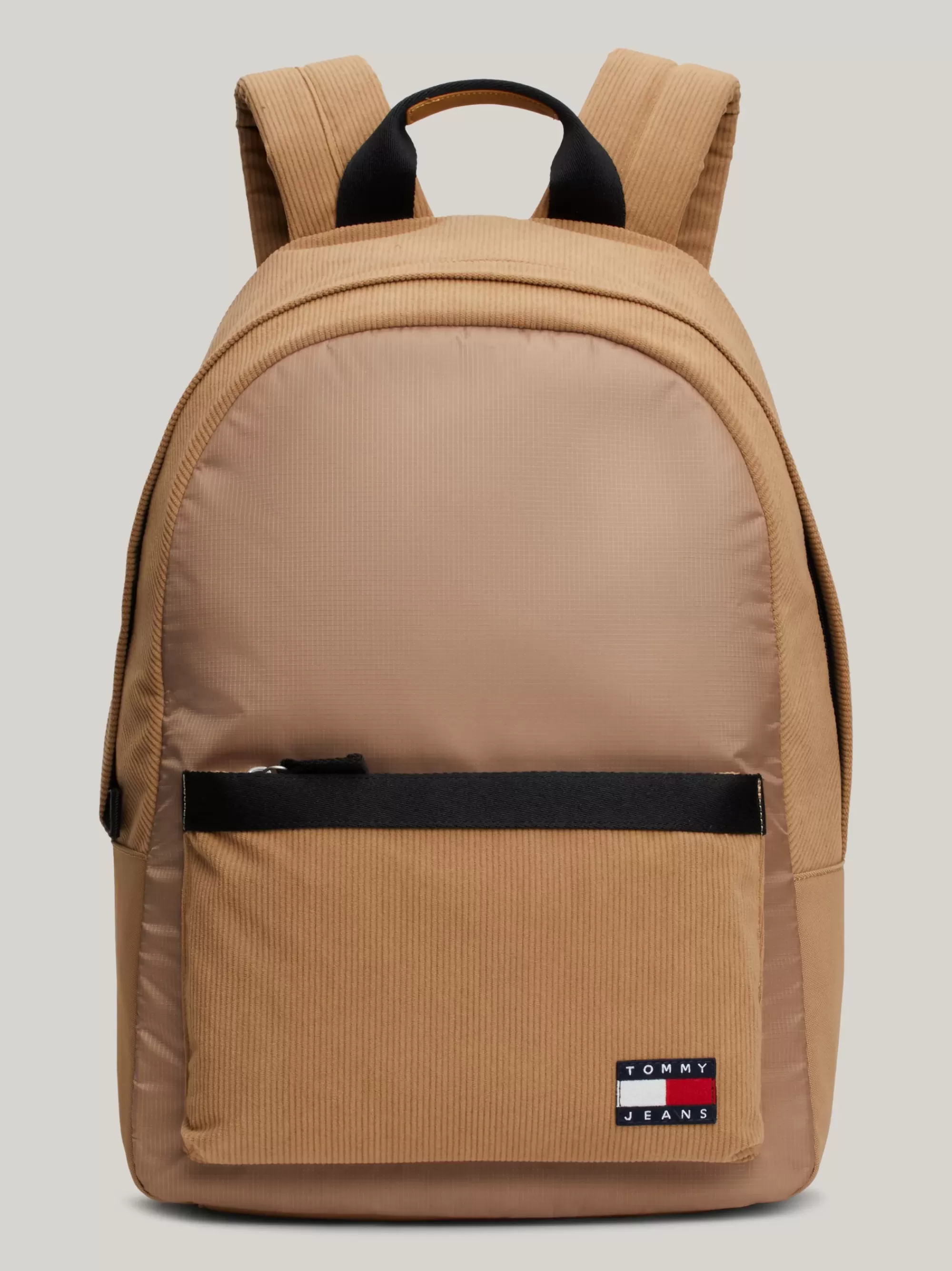 Rugzakken*Tommy Hilfiger Essential Corduroy Rugzak Met Colour-blocking TAWNY SAND