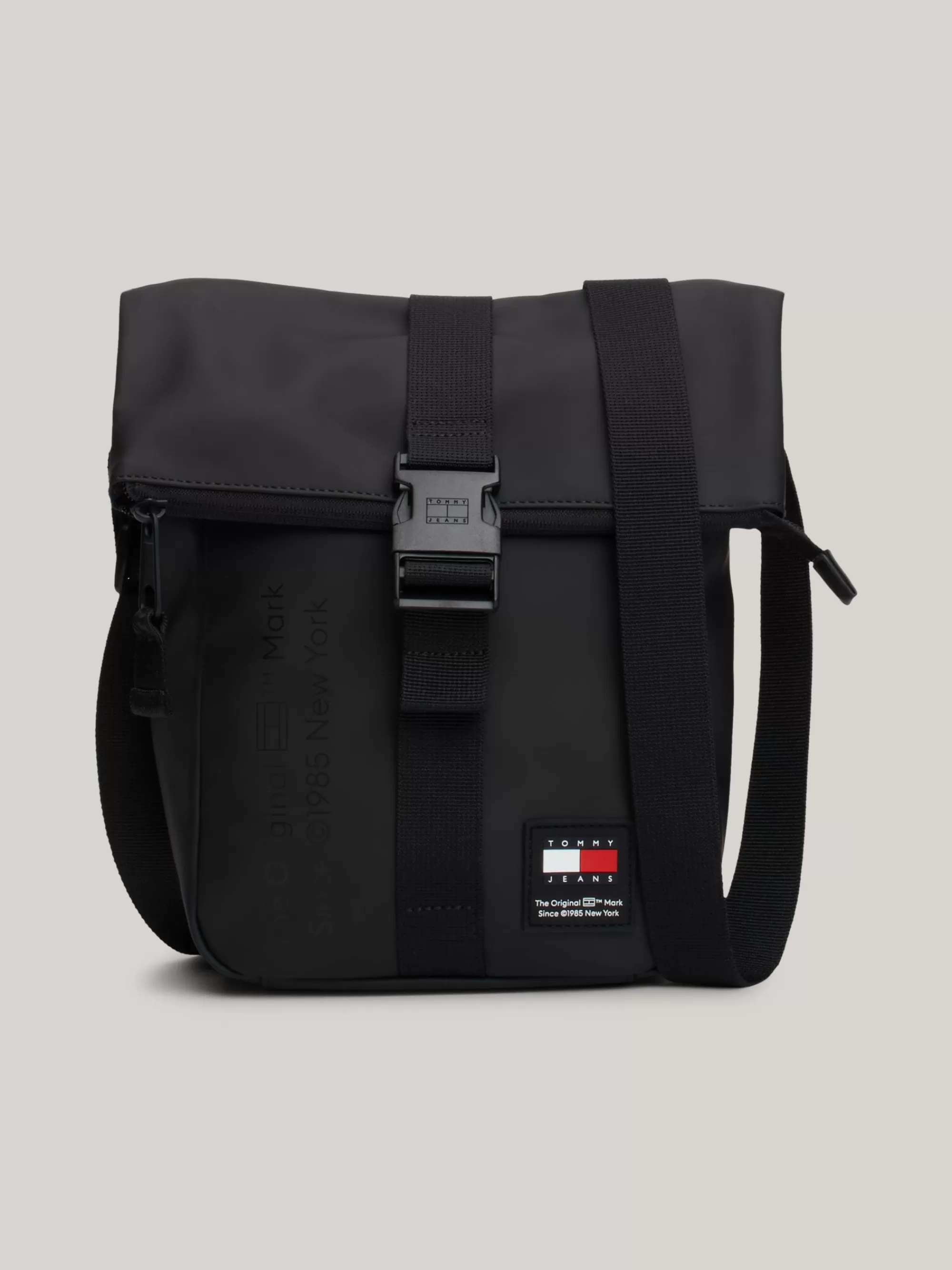 Crossbodytassen*Tommy Hilfiger Essential Crossbodytas Met Vouwsluiting BLACK